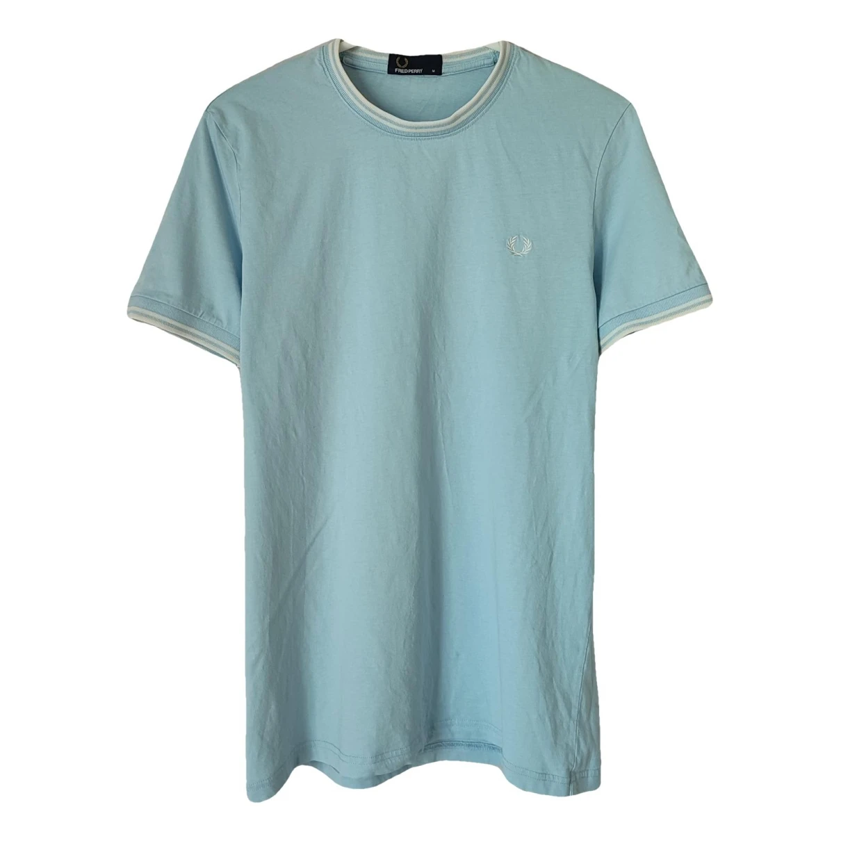 Pre-owned Fred Perry T-shirt In Blue