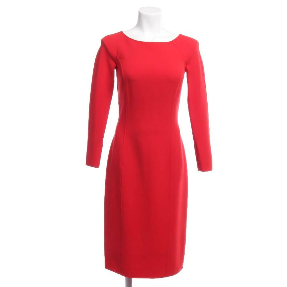 Pre-owned Michael Kors Wool Dress In Red