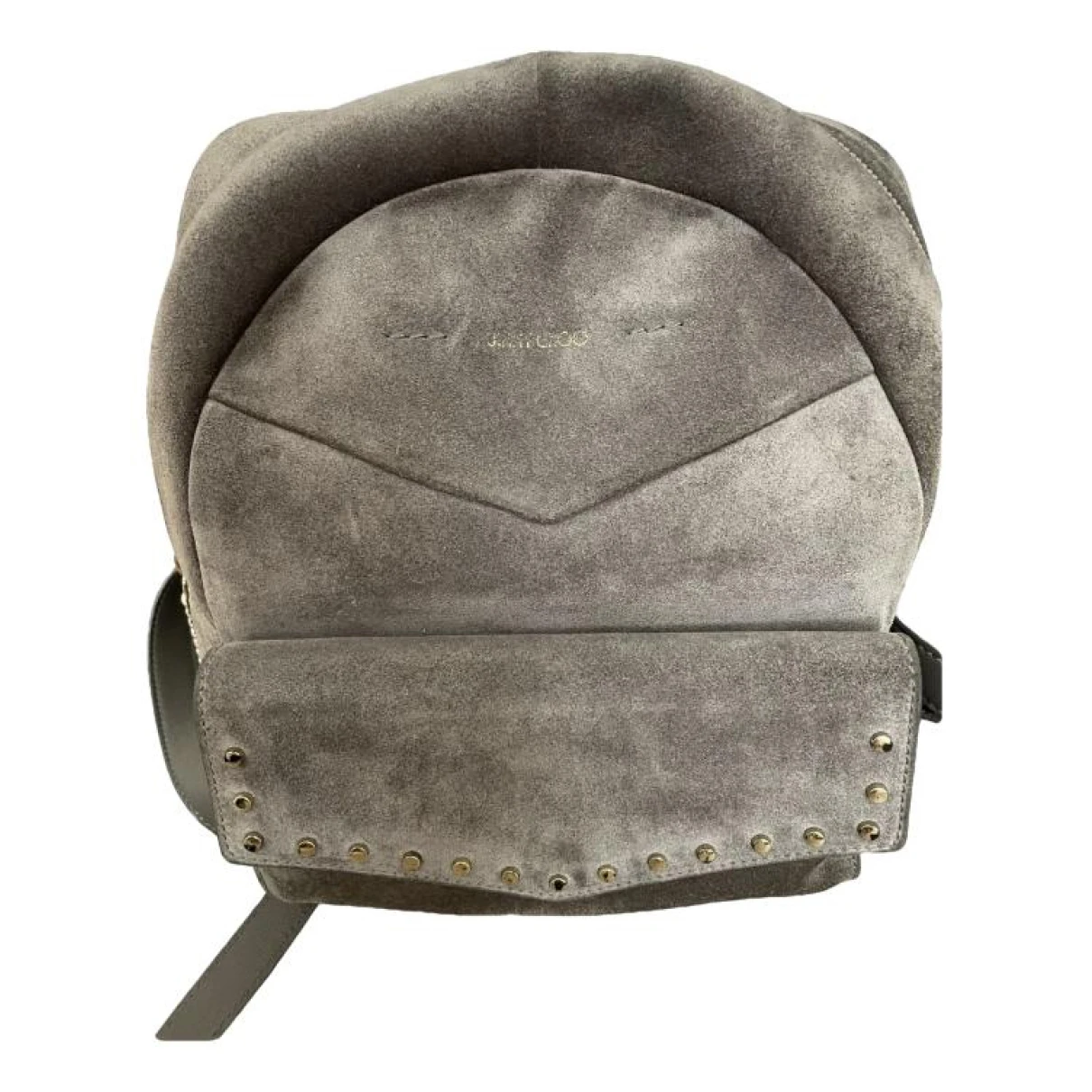 Pre-owned Jimmy Choo Backpack In Grey