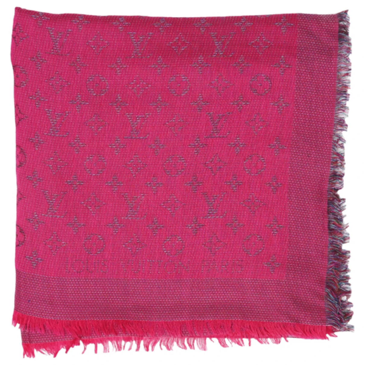 Pre-owned Louis Vuitton Silk Scarf In Other