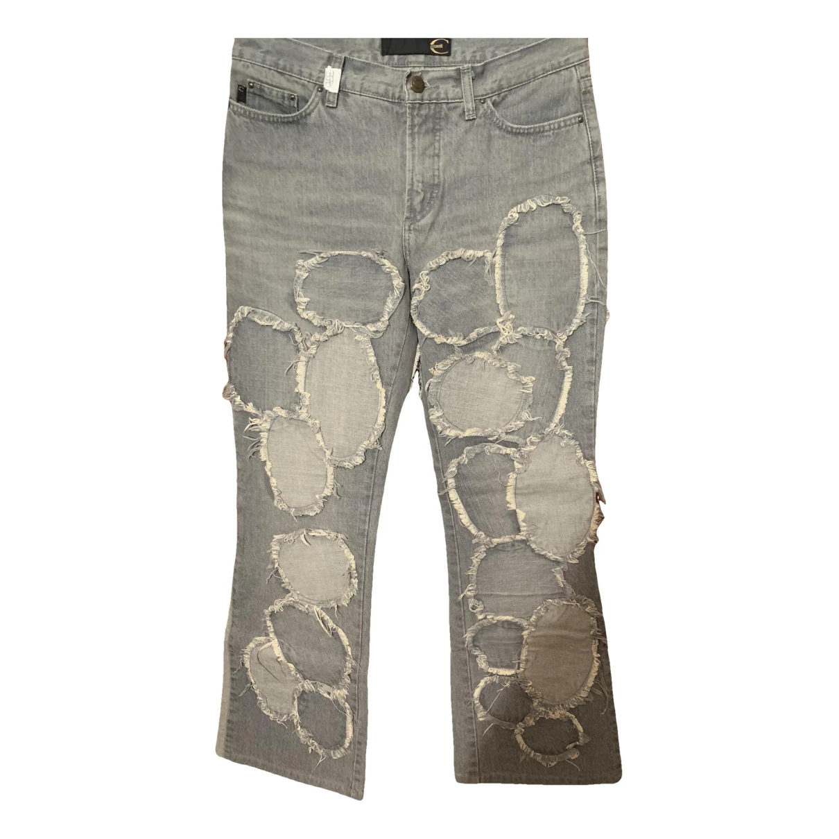Pre-owned Just Cavalli Large Jeans In Grey