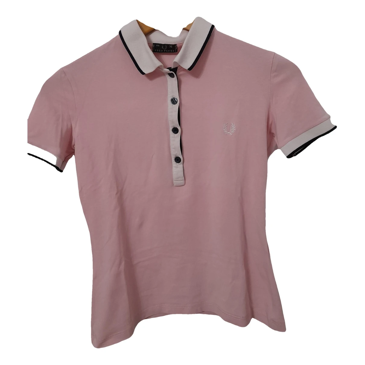 Pre-owned Fred Perry Polo In Pink