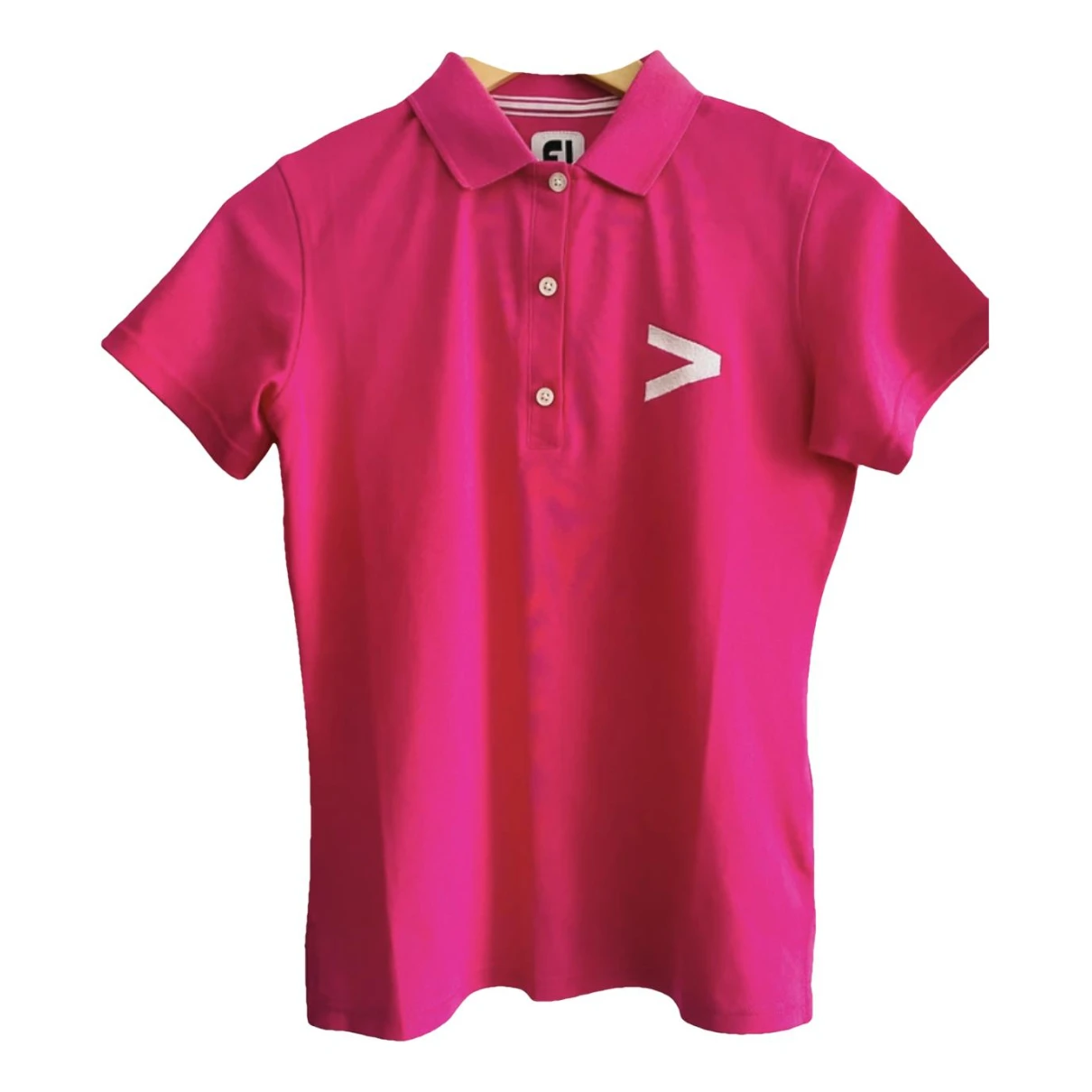Pre-owned Footjoy Polo In Pink
