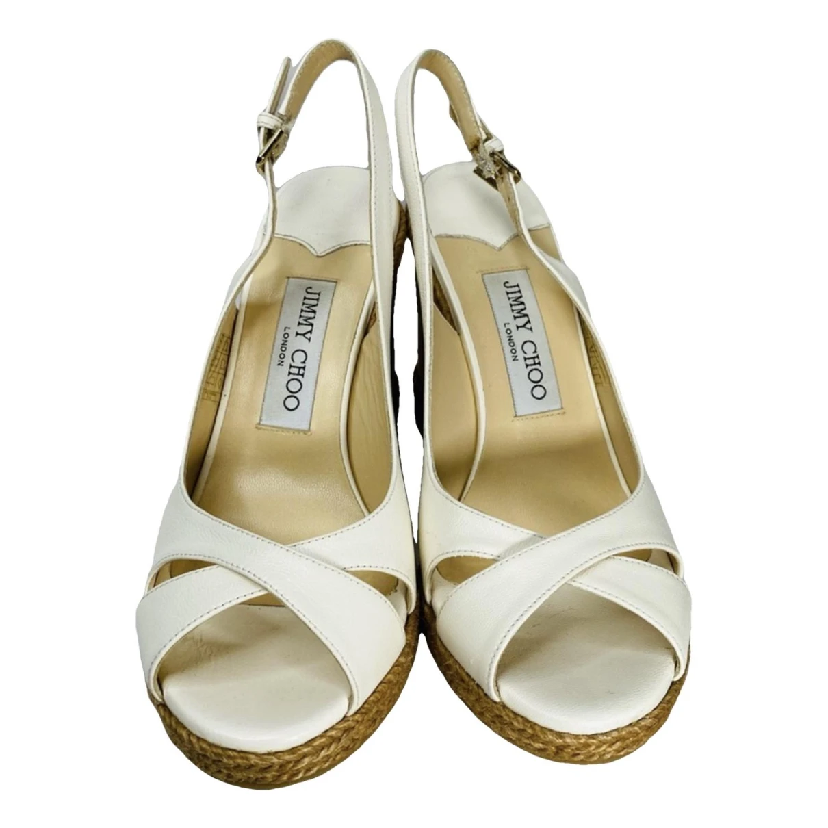 Pre-owned Jimmy Choo Leather Sandal In Other