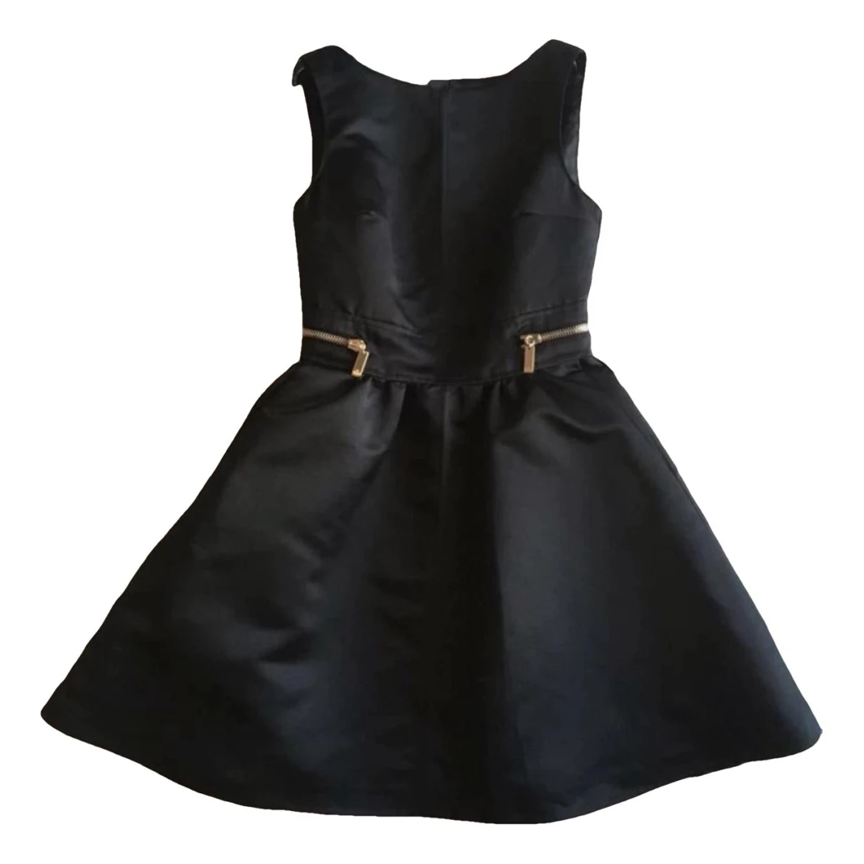 Pre-owned Elisabetta Franchi Mid-length Dress In Black