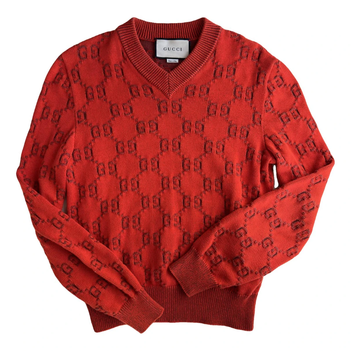 Pre-owned Gucci Jumper In Red