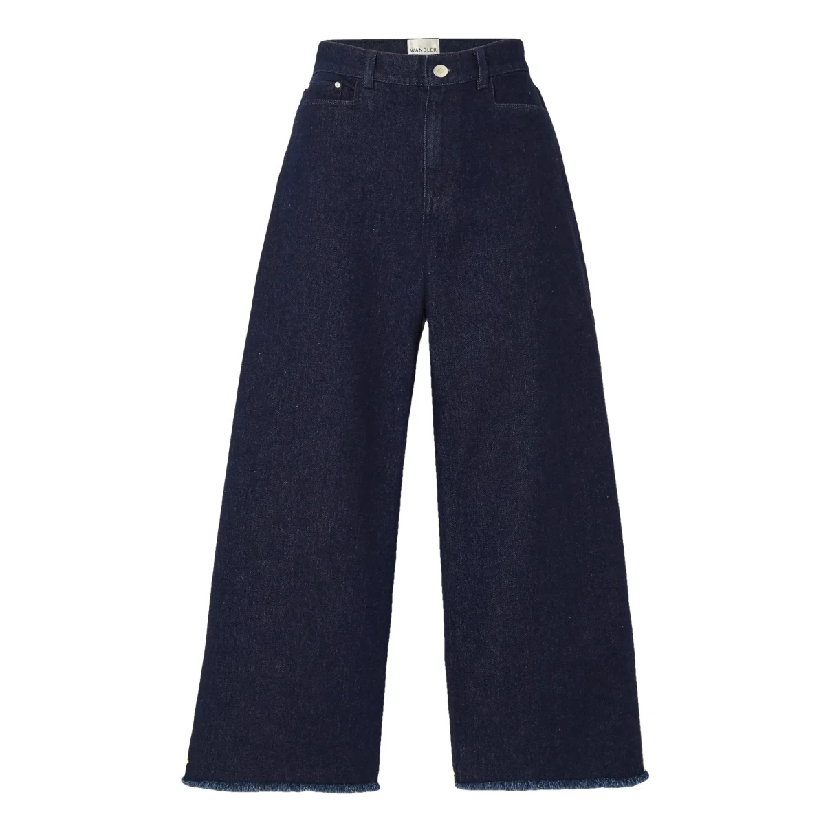 Pre-owned Wandler Jeans In Navy
