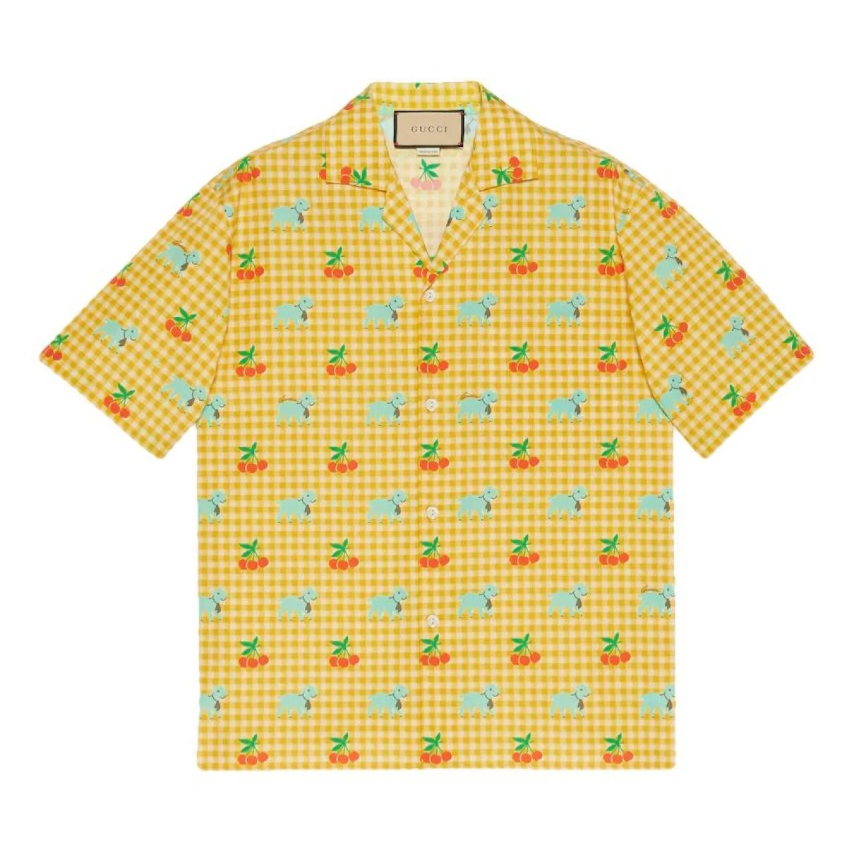 Pre-owned Gucci Shirt In Yellow