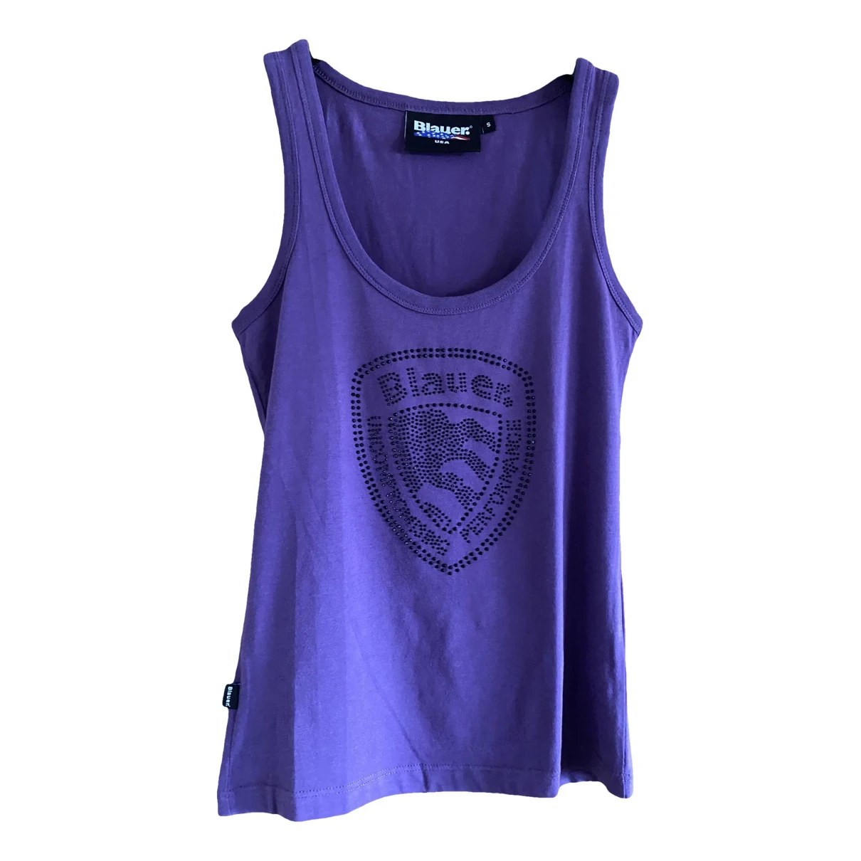 Pre-owned Blauer Vest In Purple
