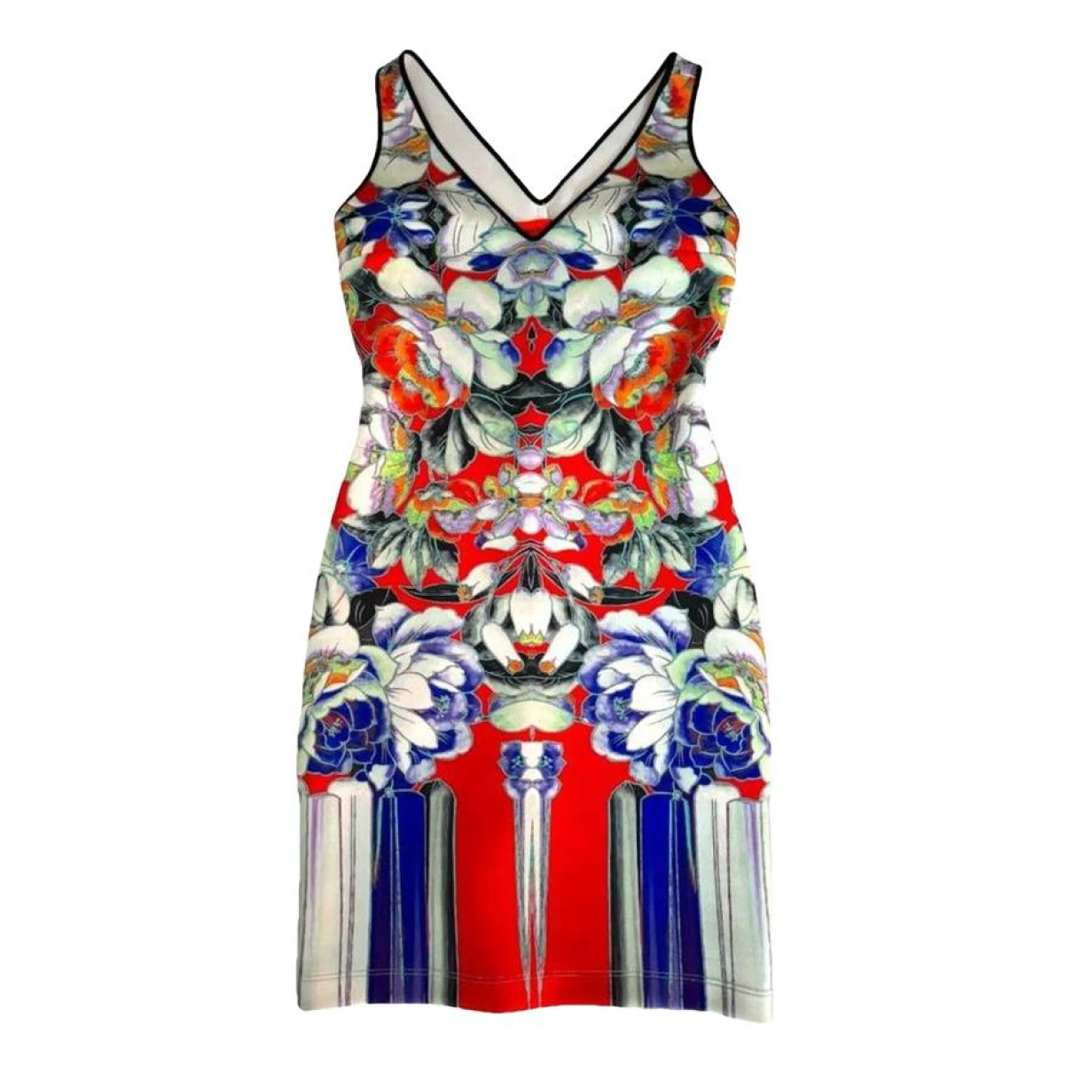 Pre-owned Clover Canyon Mini Dress In Multicolour