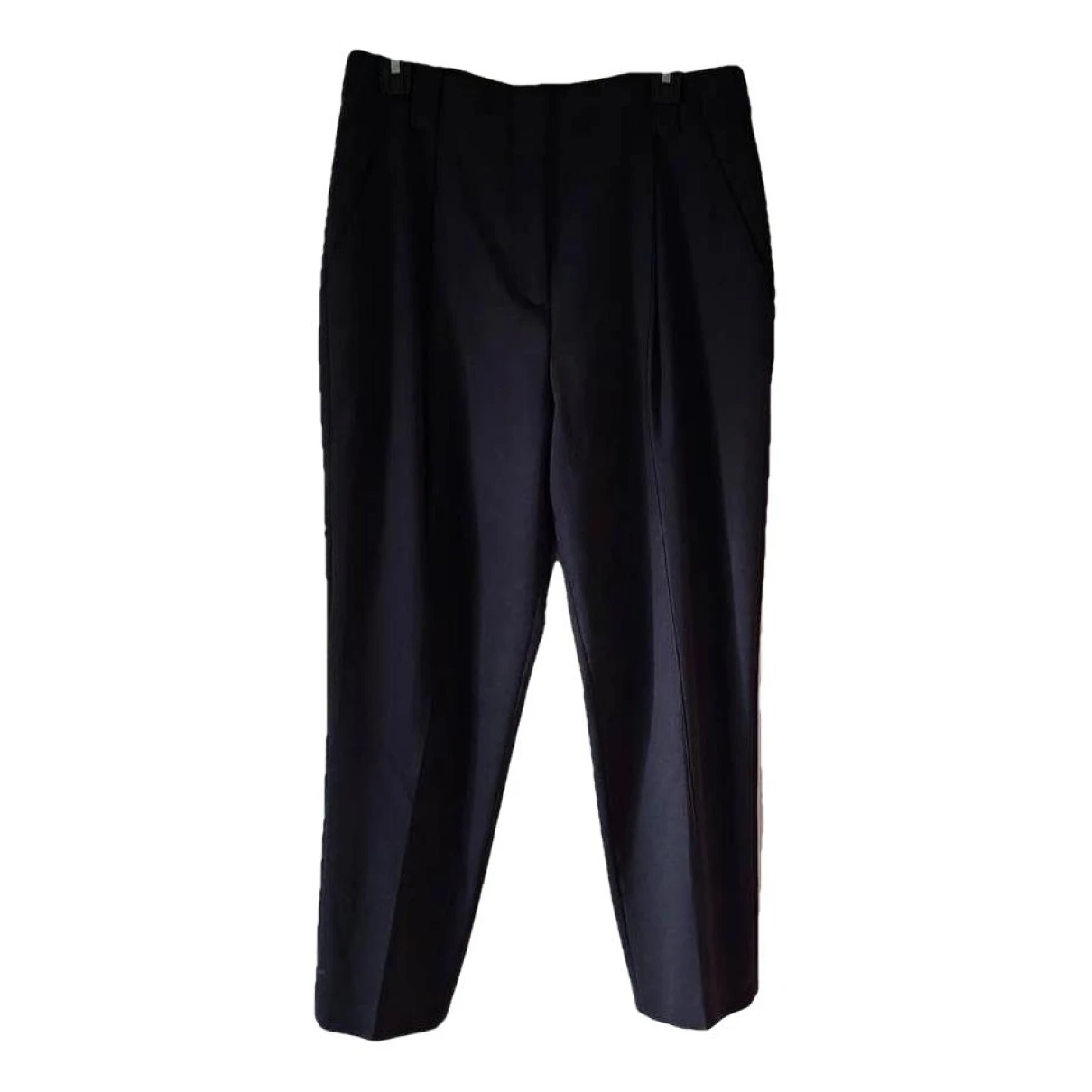 Pre-owned A.l.c Wool Trousers In Blue