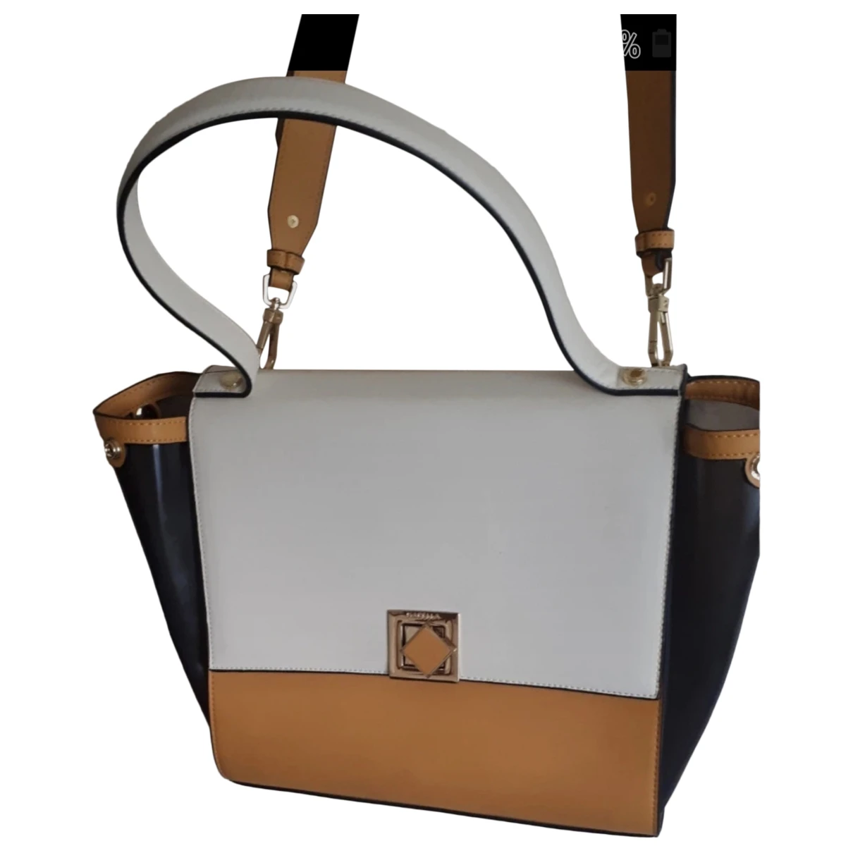 Pre-owned Marella Leather Handbag In Multicolour