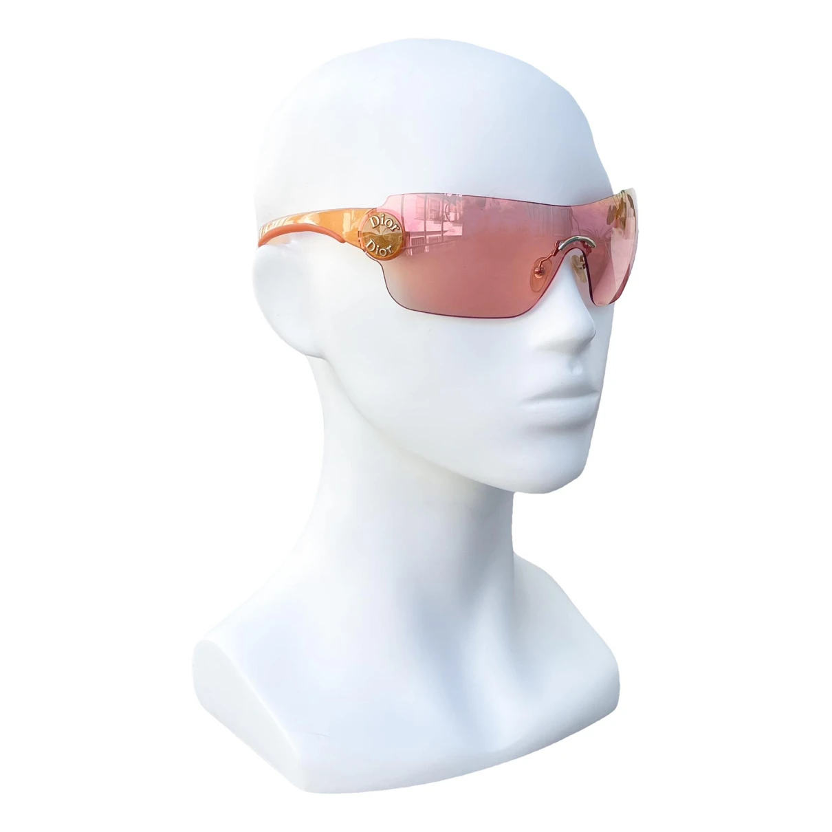 Pre-owned Dior Sunglasses In Orange