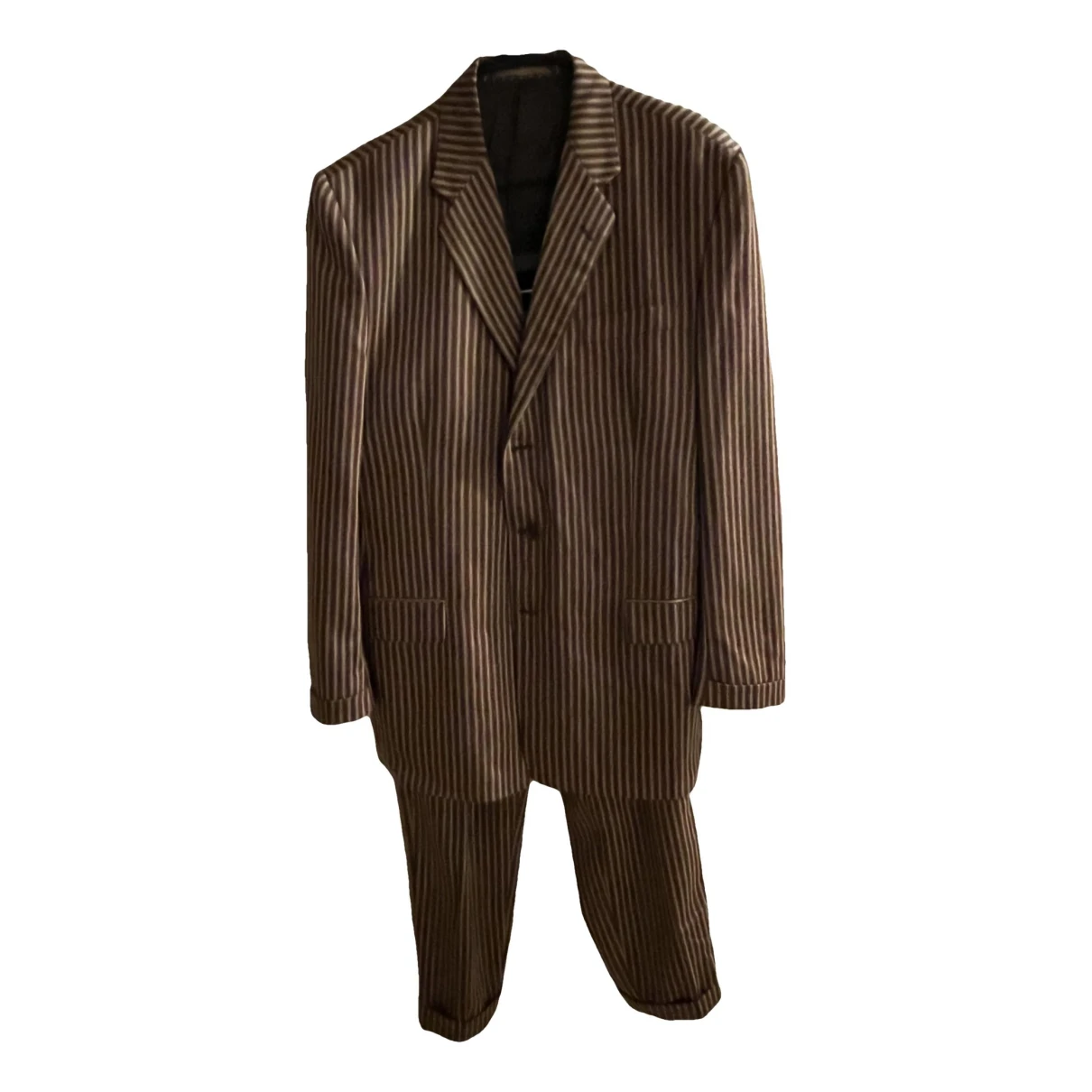 Pre-owned Paul Smith Wool Suit In Brown