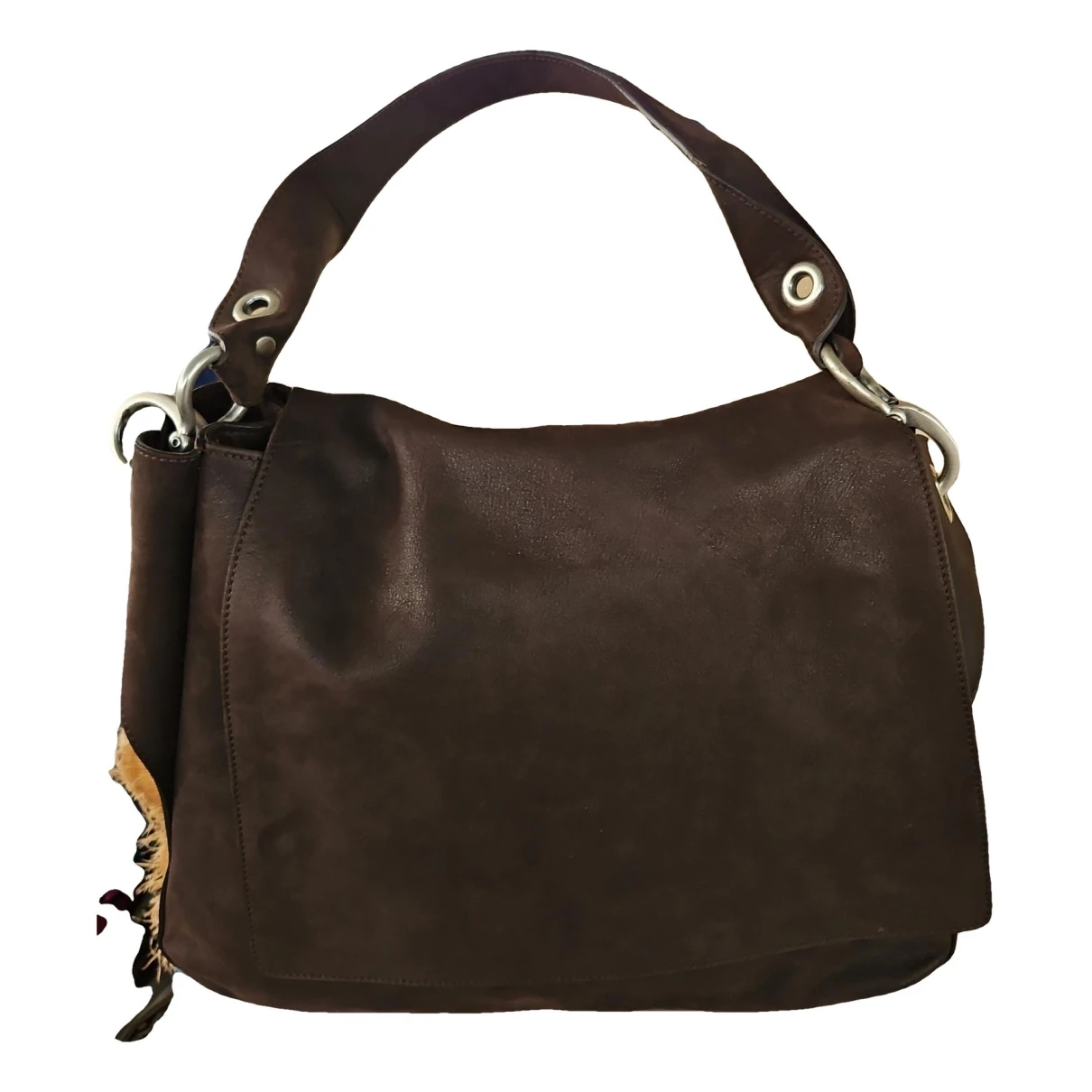 Pre-owned Orciani Handbag In Brown
