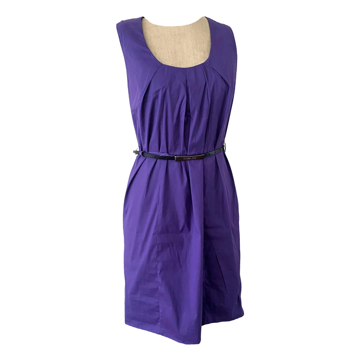 Pre-owned Patrizia Pepe Mid-length Dress In Purple