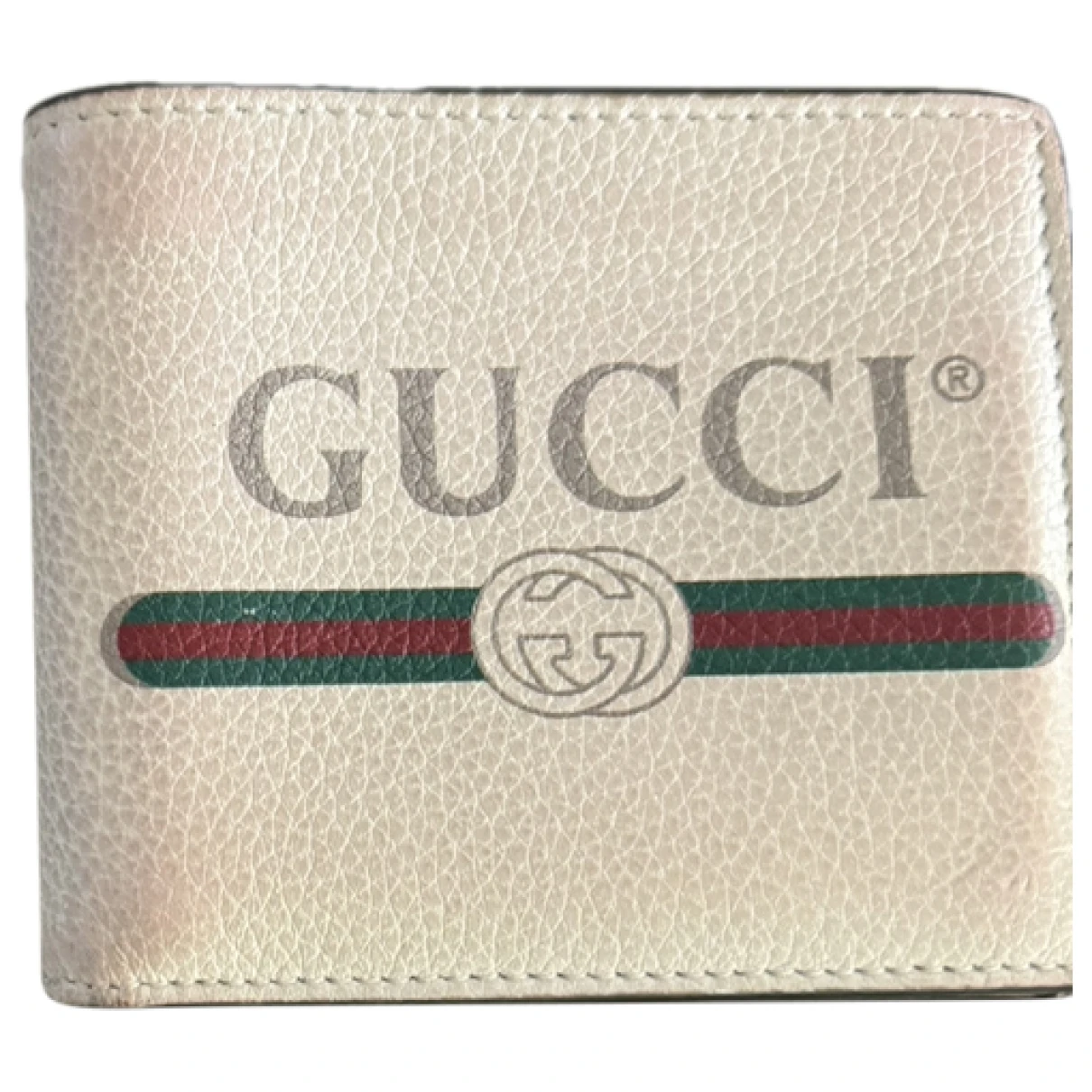 Pre-owned Gucci Leather Small Bag In White