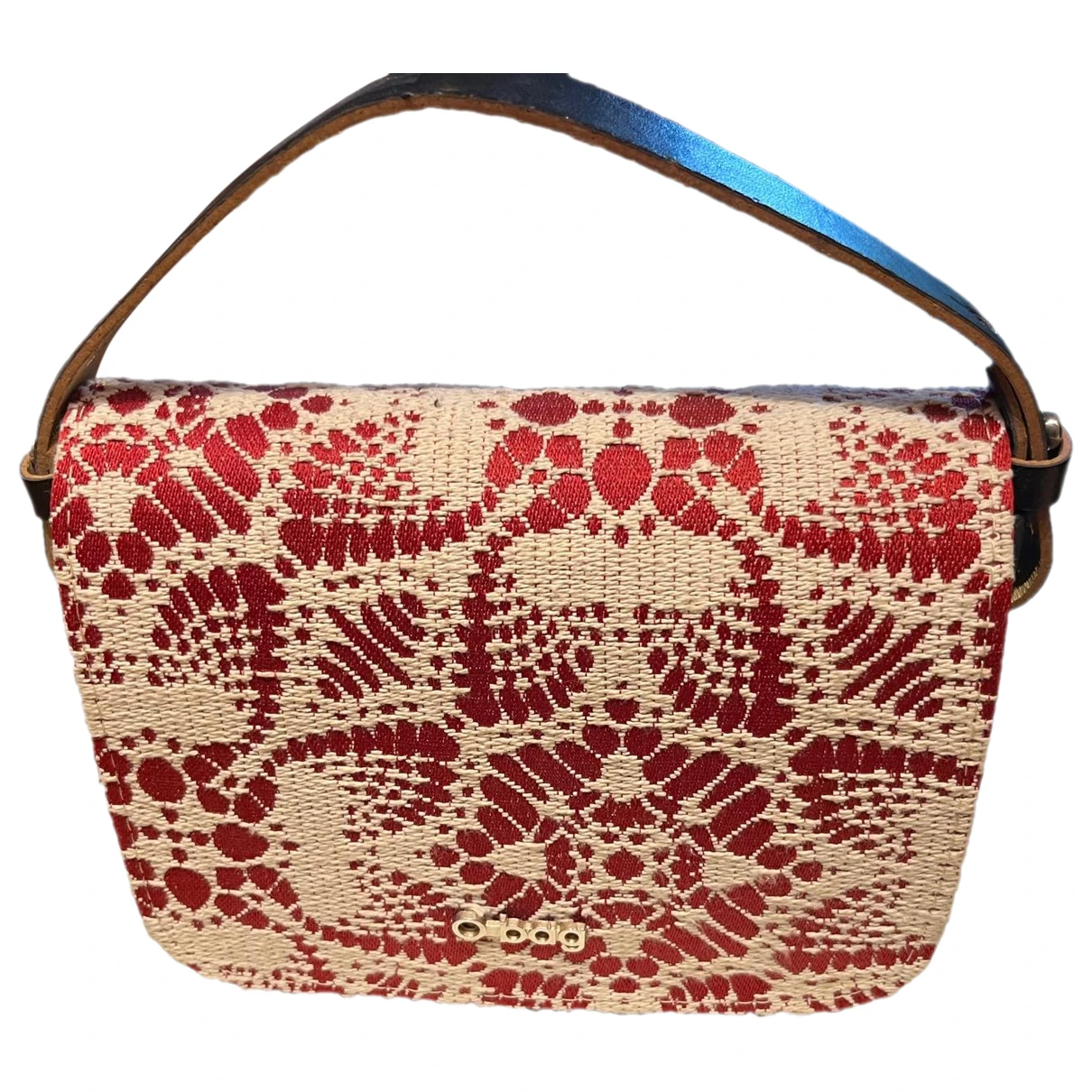 Pre-owned O Bag Leather Handbag In Multicolour