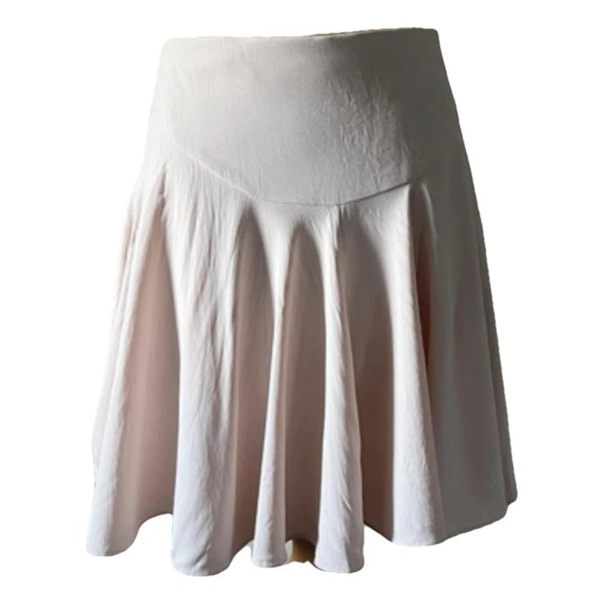Pre-owned Chloé Mini Skirt In Pink