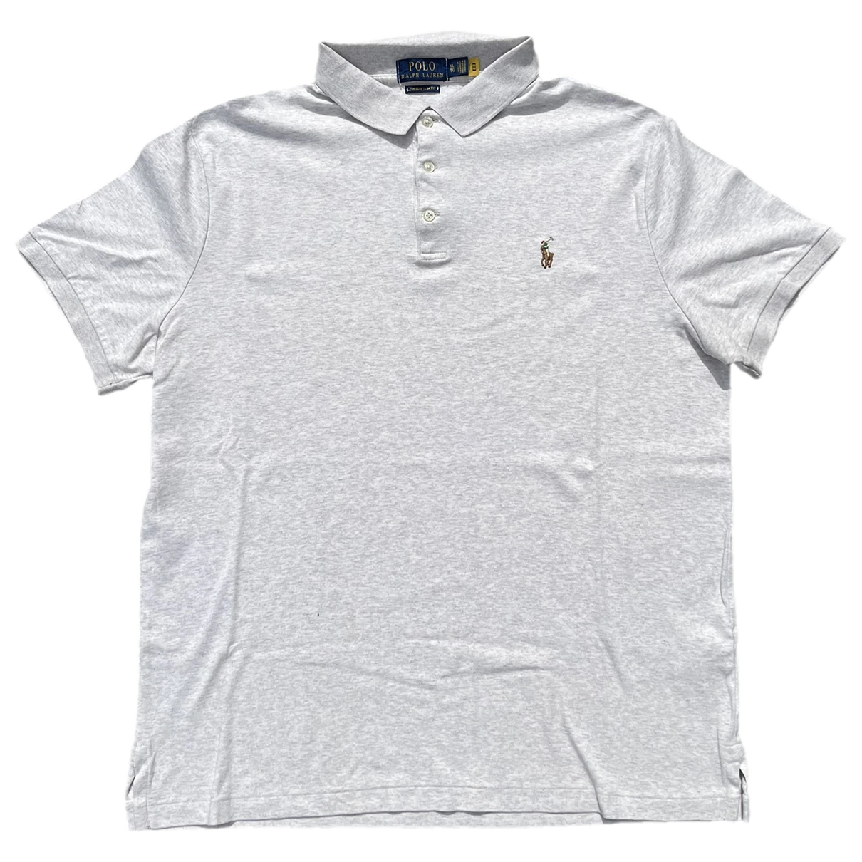 Pre-owned Polo Ralph Lauren Polo Shirt In Beige