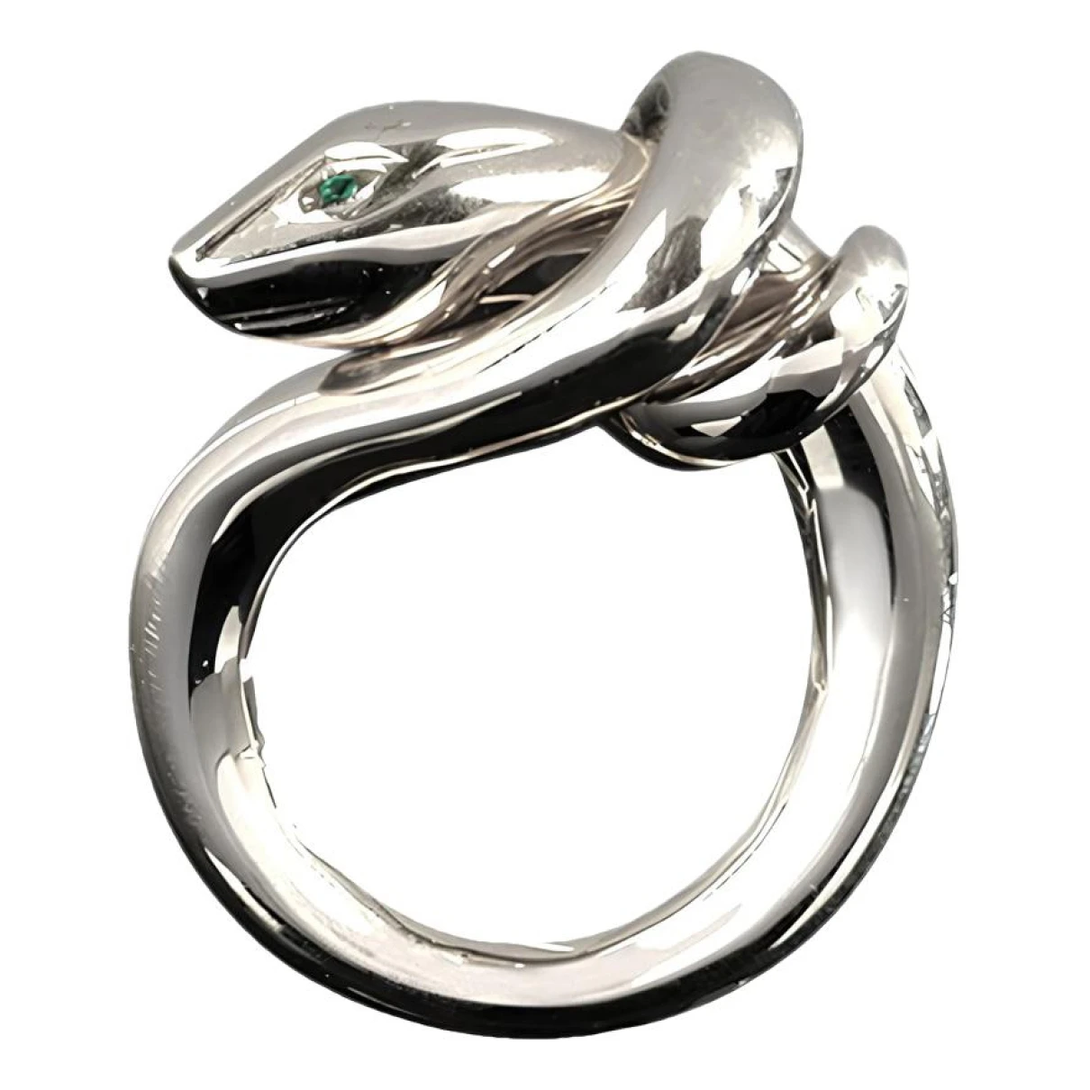 Pre-owned Boucheron White Gold Ring In Silver