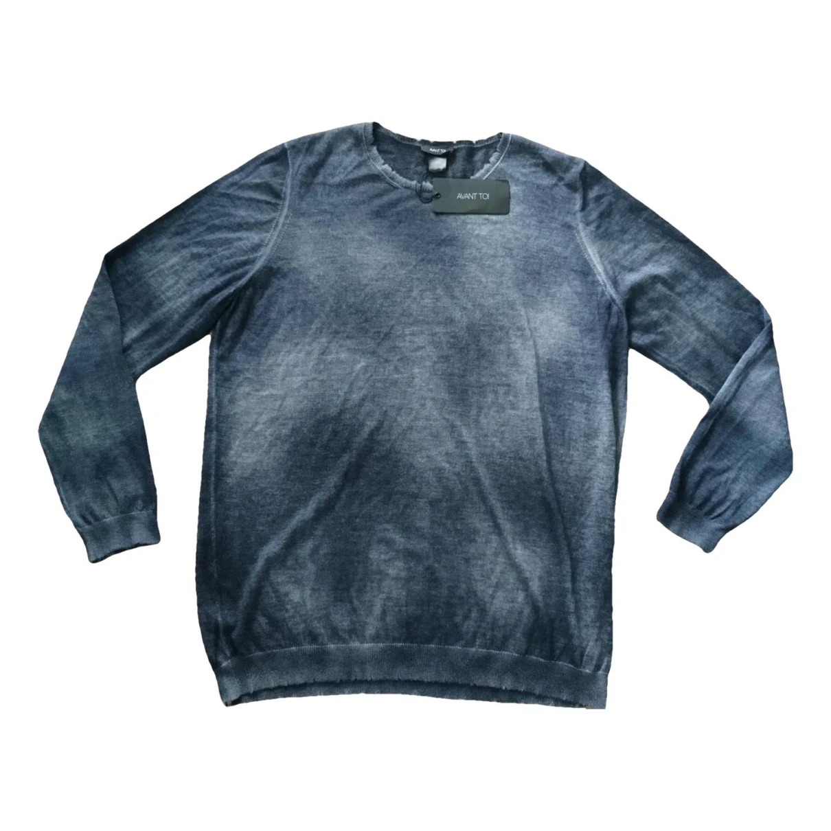 Pre-owned Avant Toi Cashmere Pull In Blue