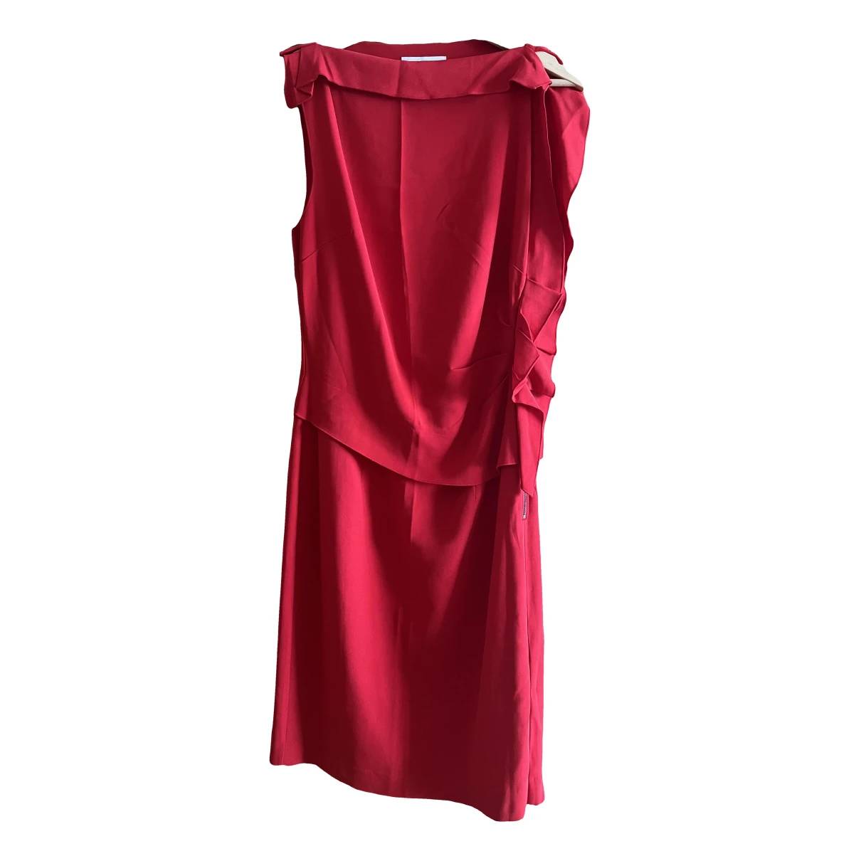 Pre-owned Reiss Mid-length Dress In Red