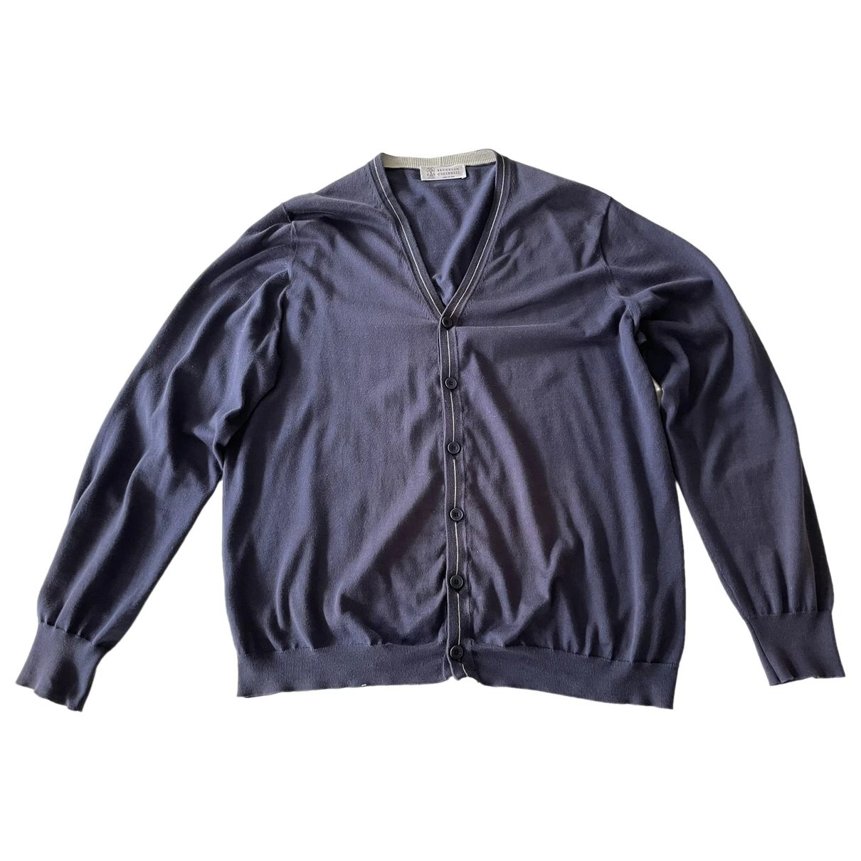 Pre-owned Brunello Cucinelli Knitwear & Sweatshirt In Blue