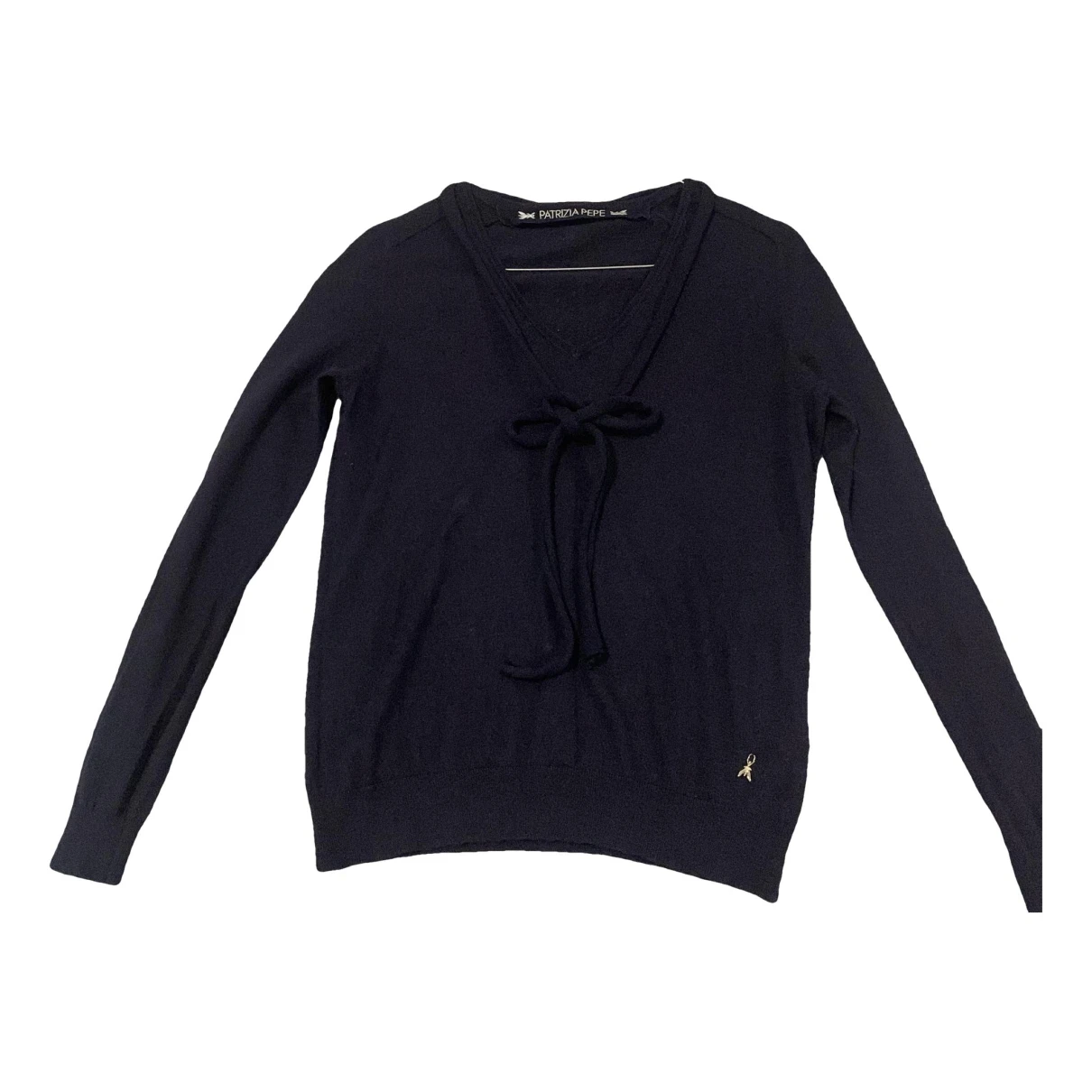Pre-owned Patrizia Pepe Cashmere Jumper In Navy