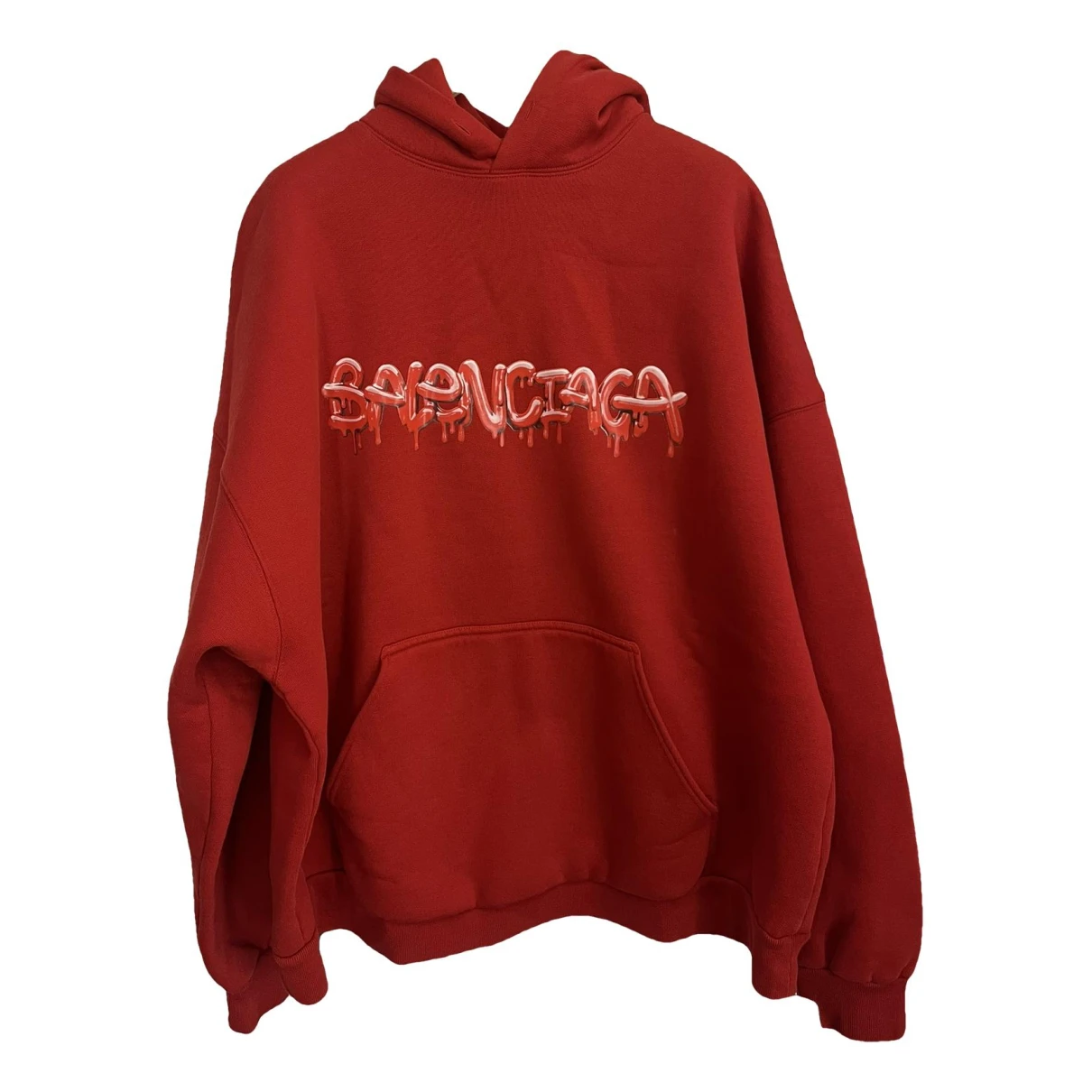Pre-owned Balenciaga Knitwear & Sweatshirt In Red