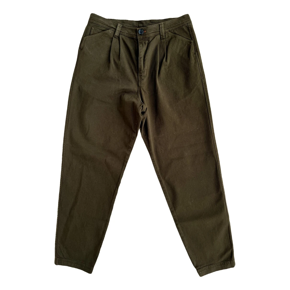 Pre-owned Paul Smith Trousers In Khaki