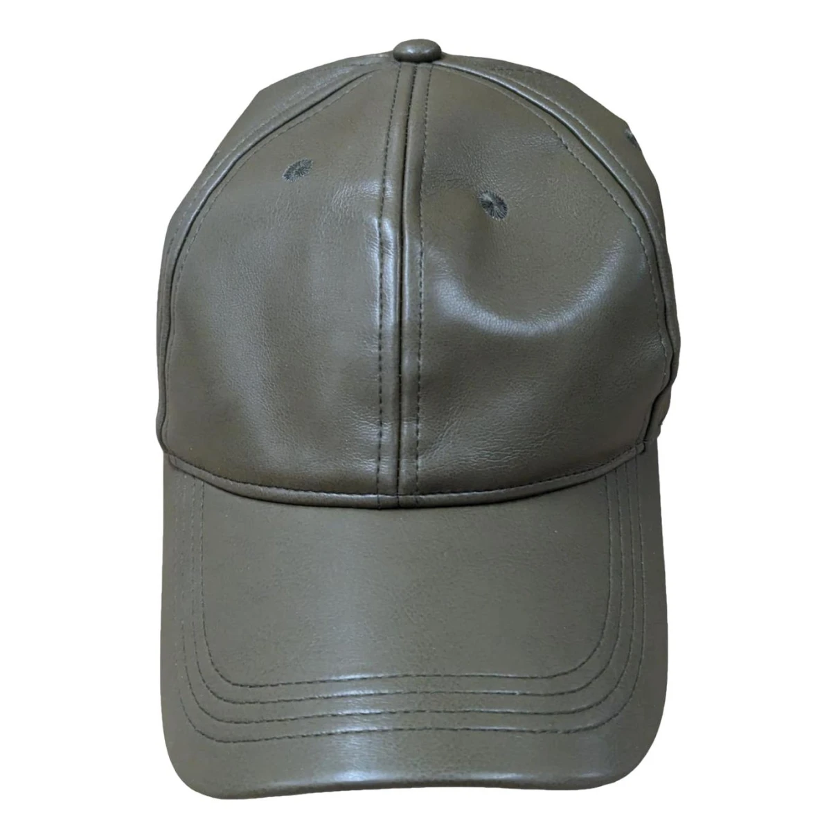 Pre-owned Stand Studio Hat In Green
