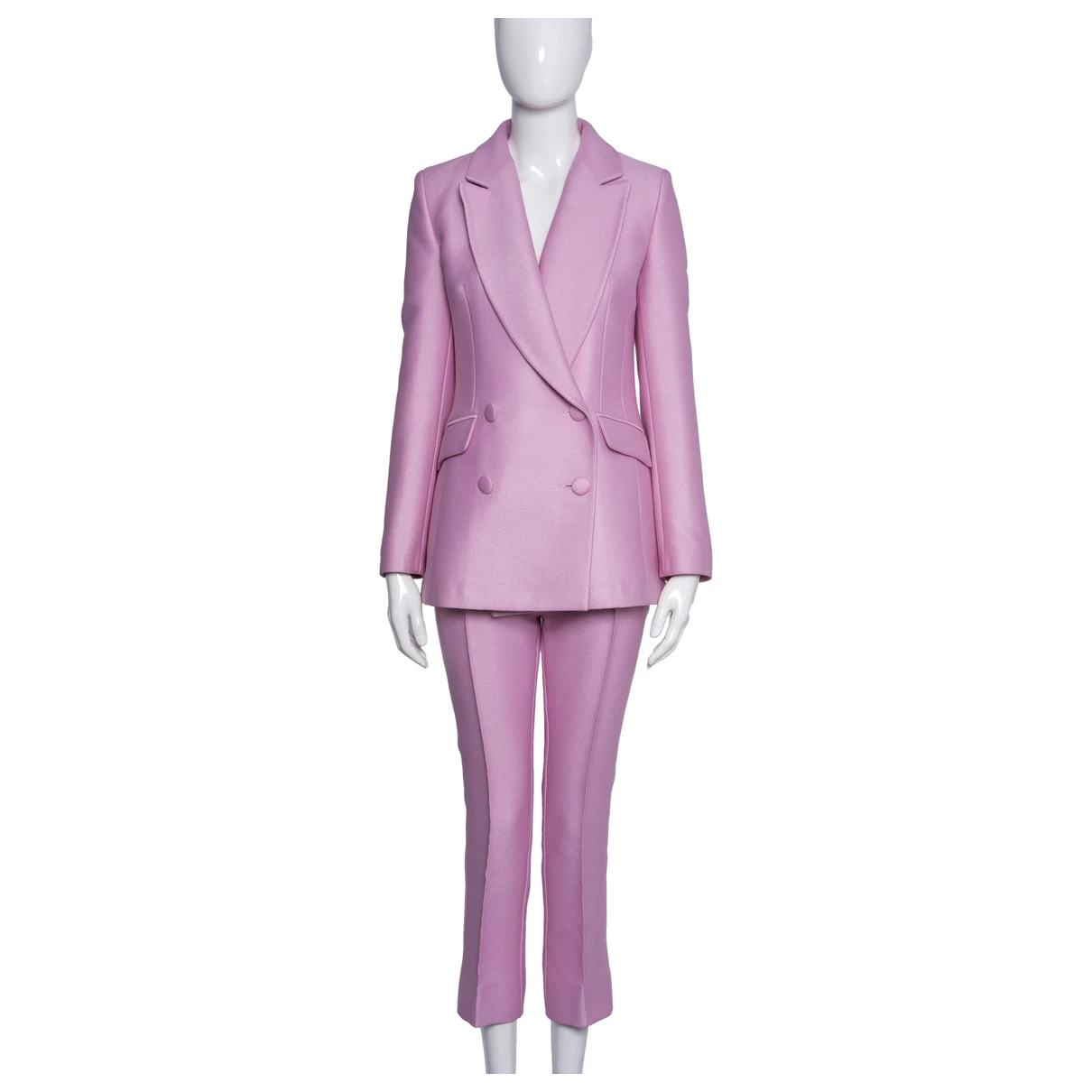 Pre-owned Safiyaa Suit Jacket In Pink