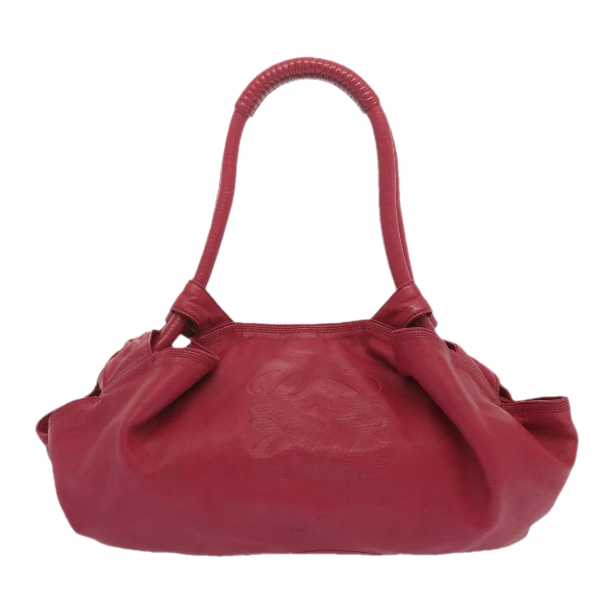 Pre-owned Loewe Leather Handbag In Pink