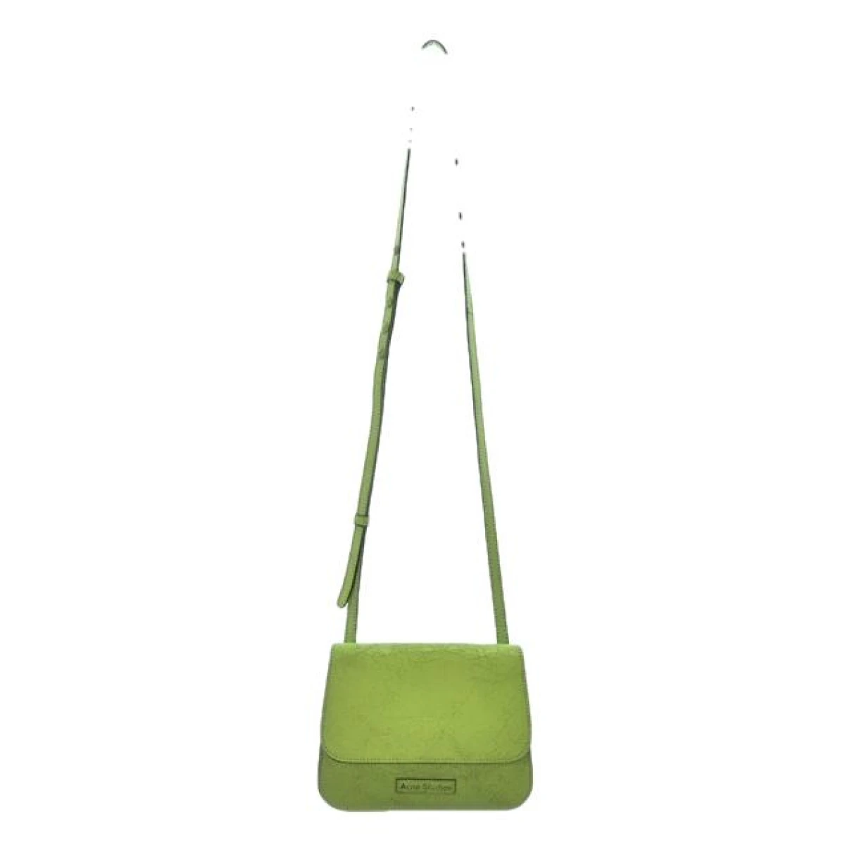 Pre-owned Acne Studios Leather Handbag In Green
