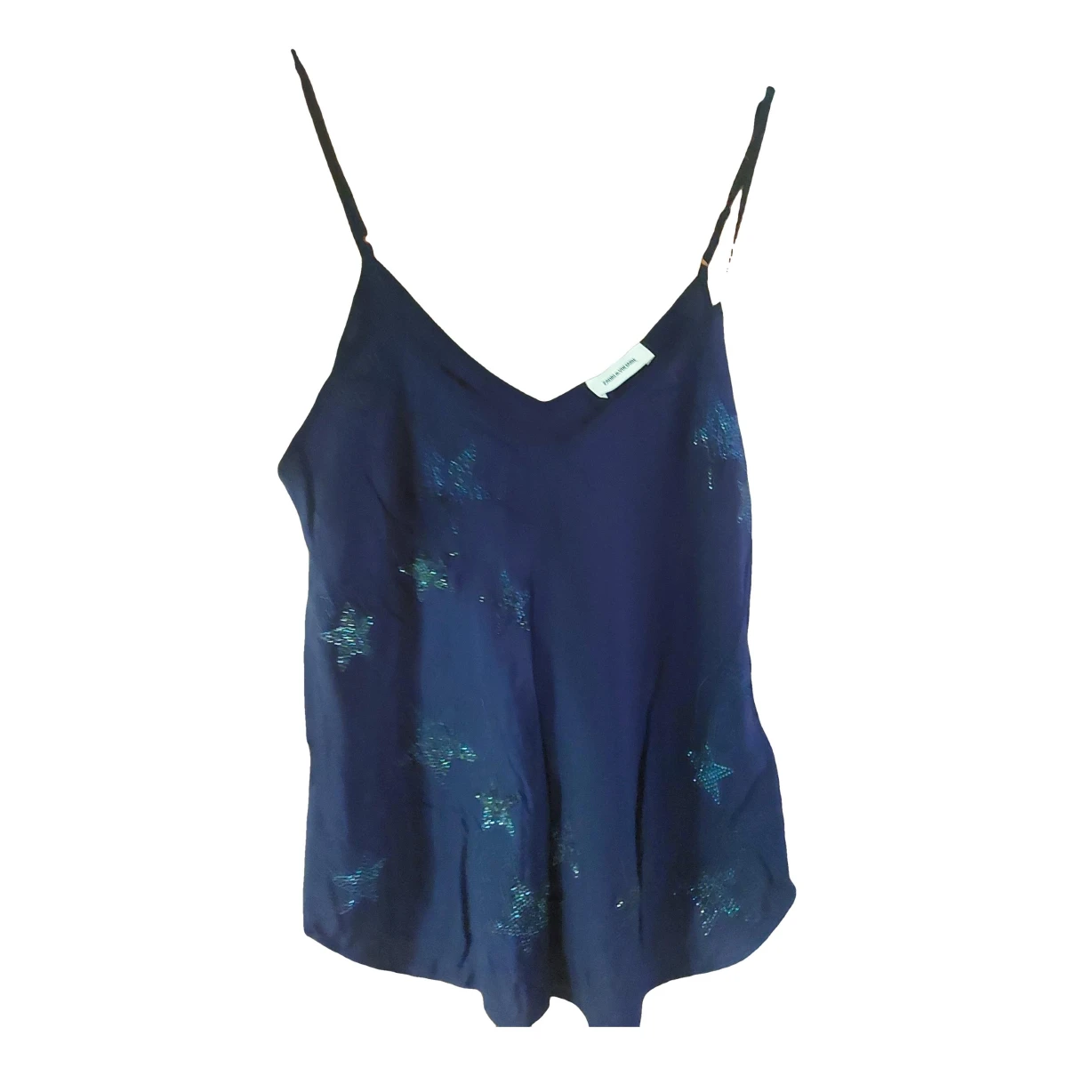 Pre-owned Zadig & Voltaire Camisole In Blue