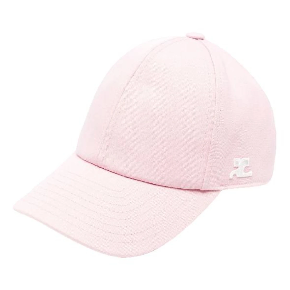 Pre-owned Courrèges Cap In Pink
