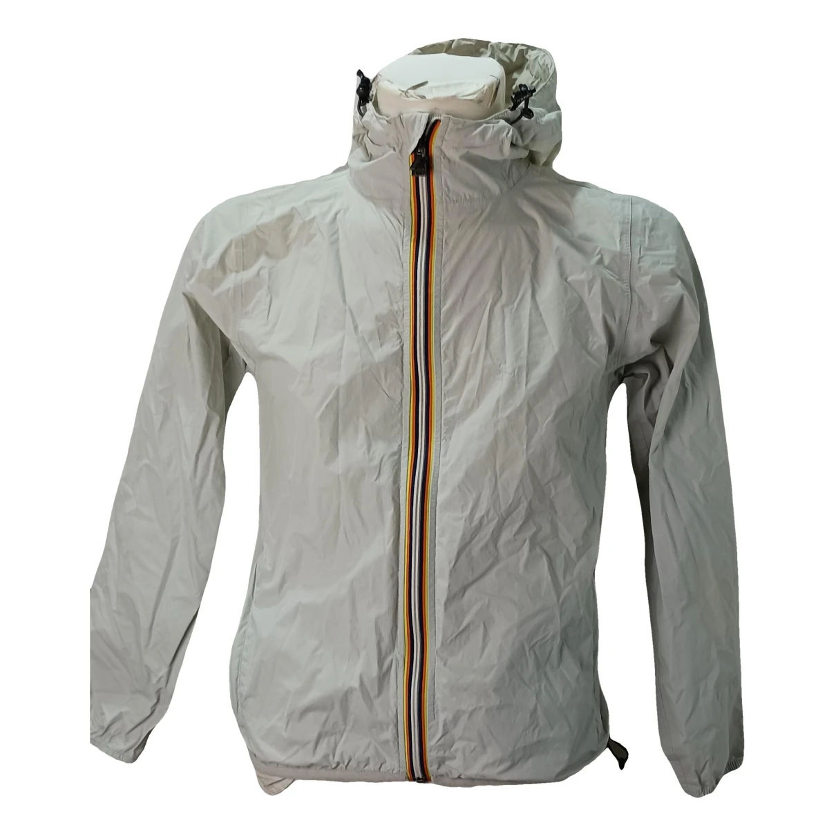 Pre-owned K-way Jacket In White
