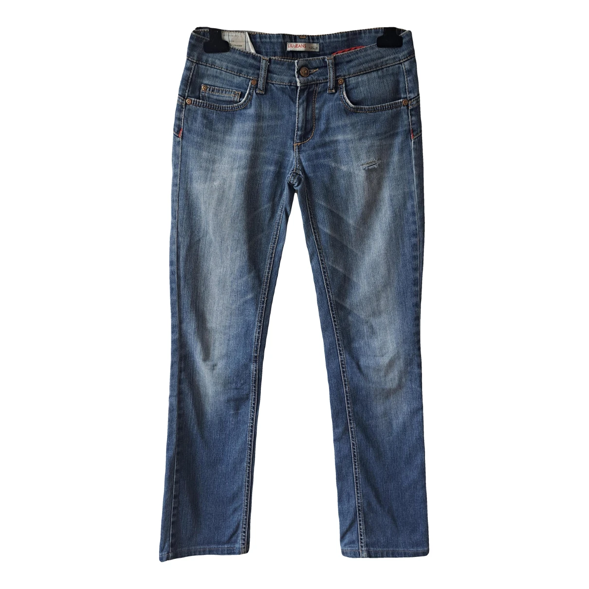 Pre-owned Liujo Straight Jeans In Blue