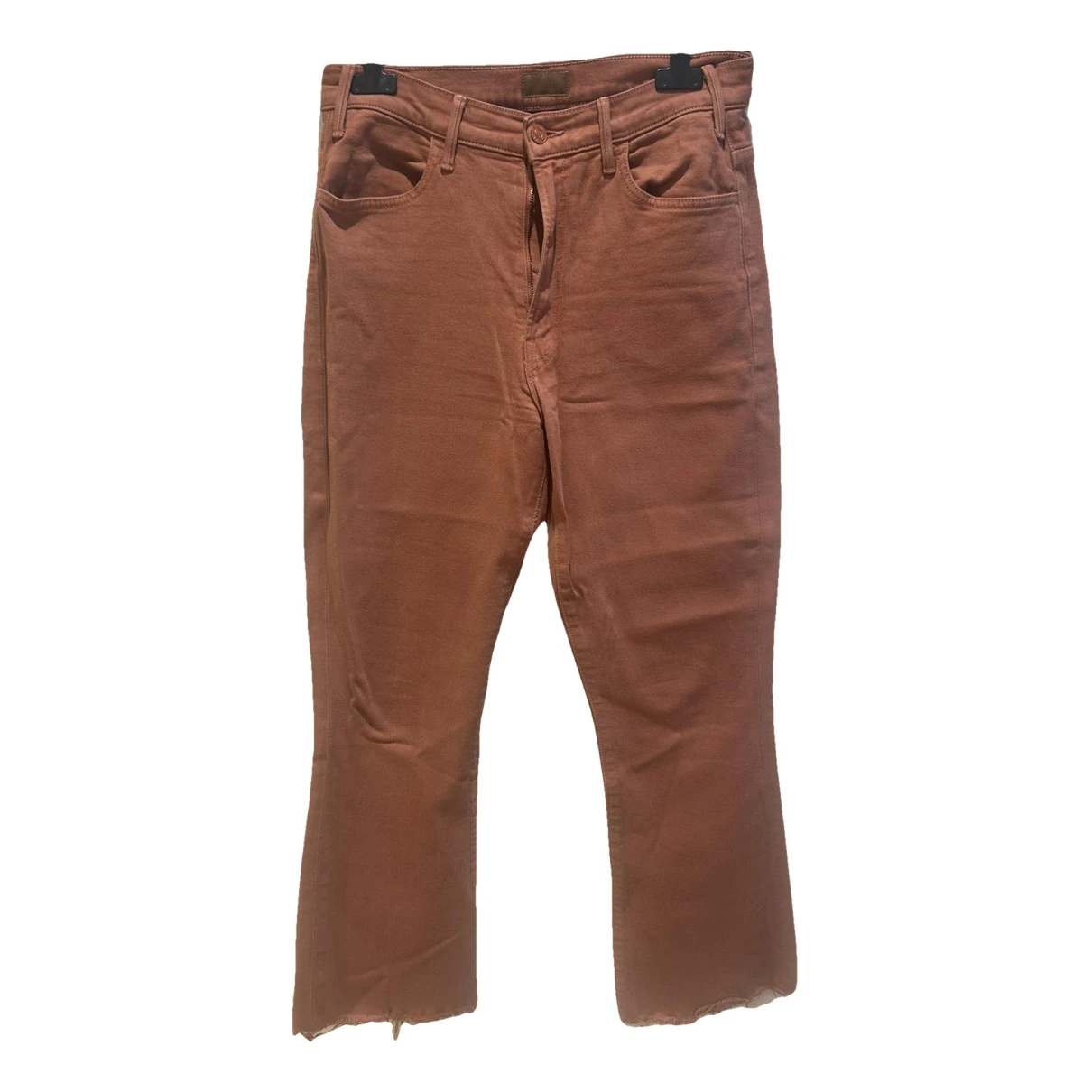 Pre-owned Mother Mbootcut Jeans In Orange