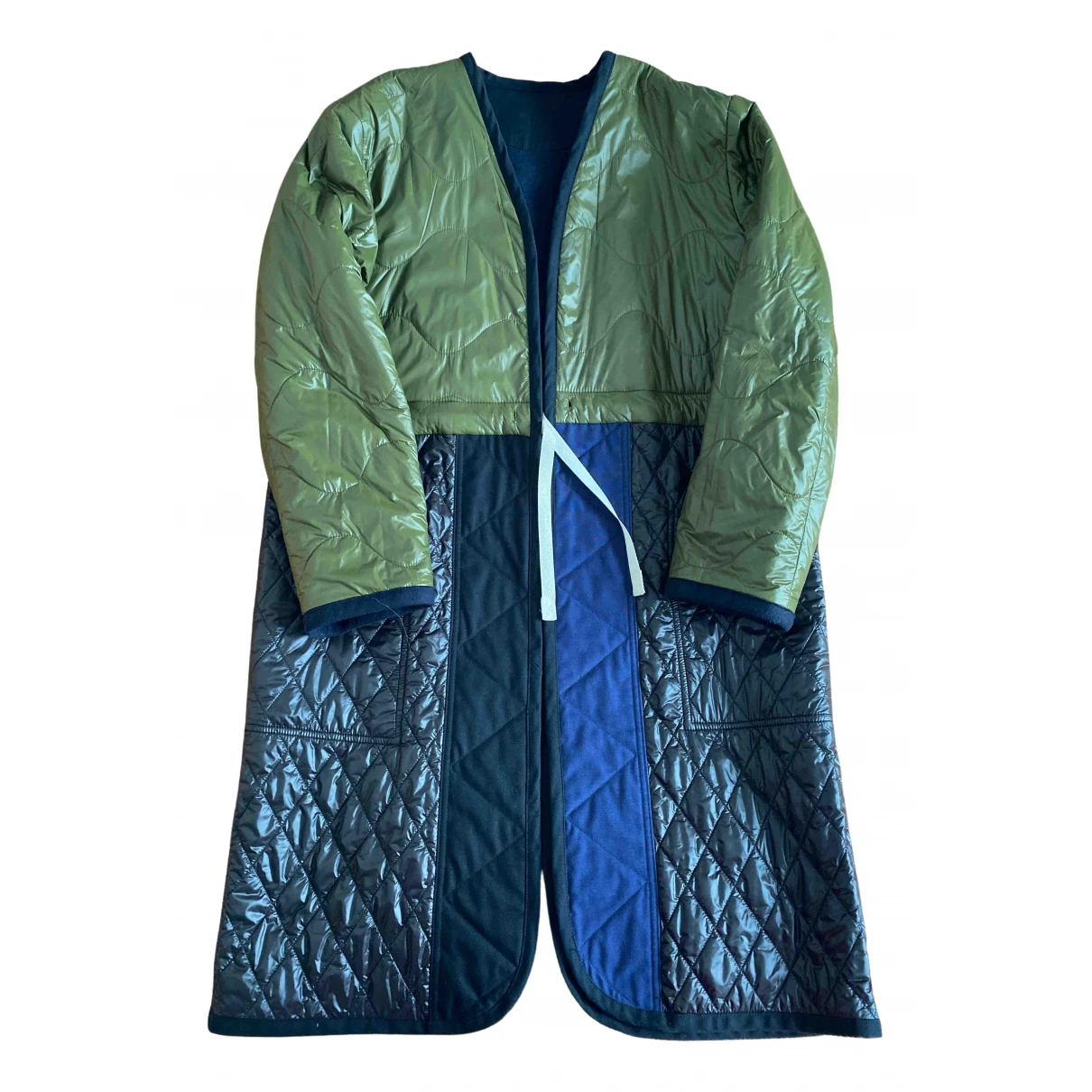 Pre-owned La Fetiche Wool Coat In Multicolour