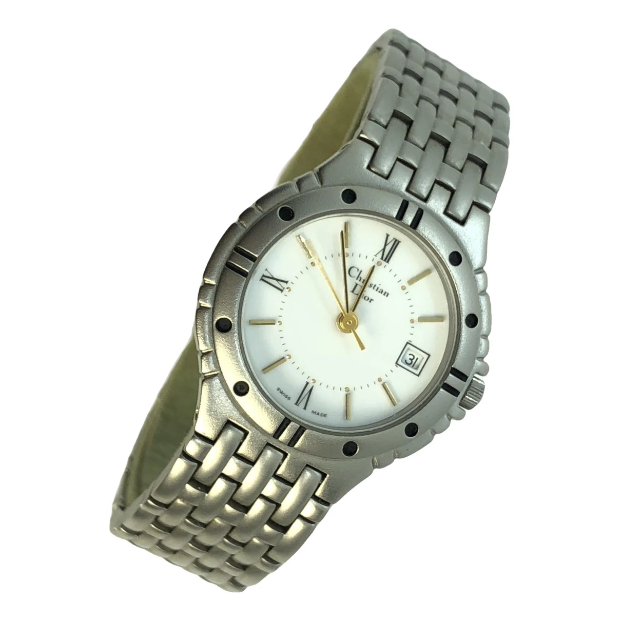 Pre-owned Dior Watch In Metallic