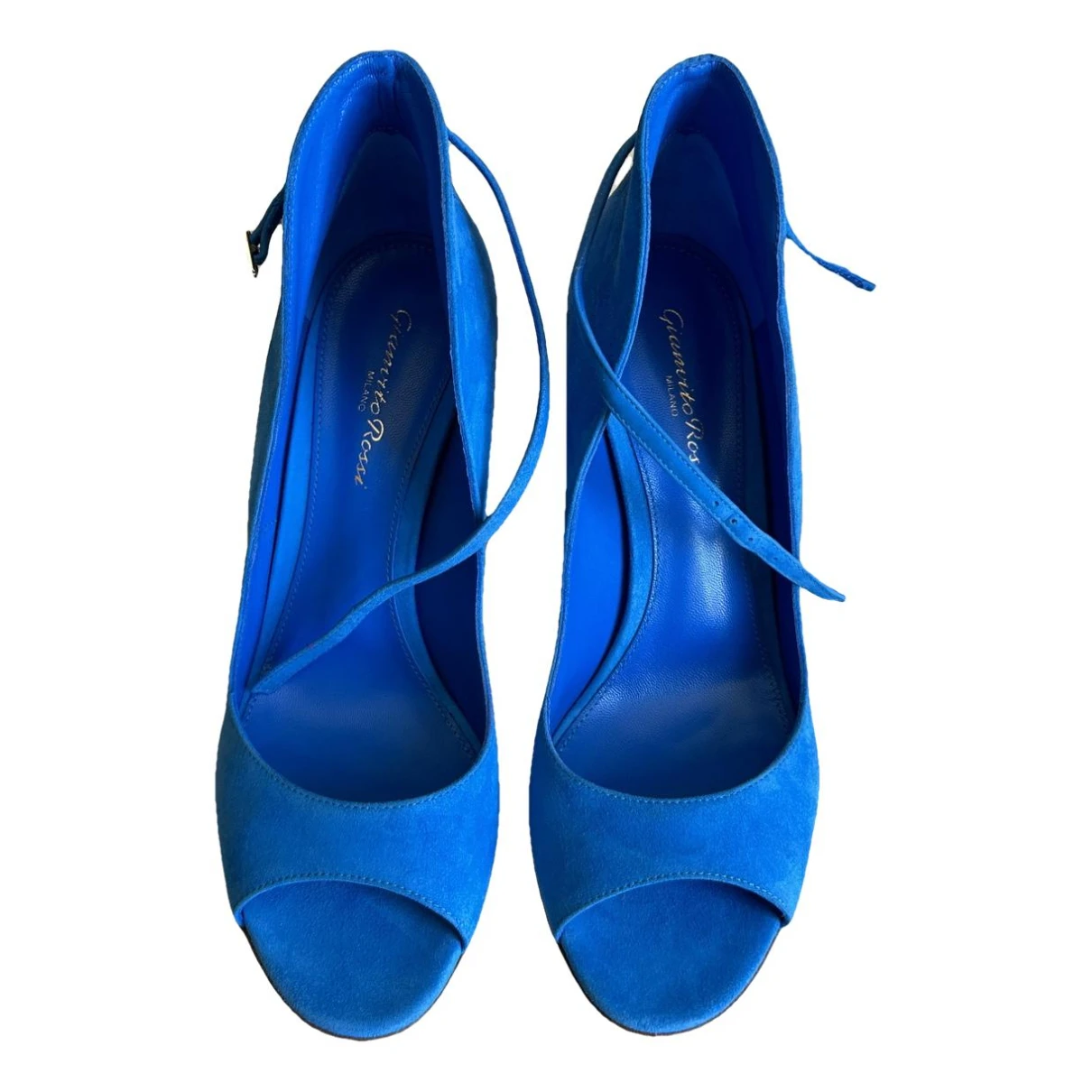 Pre-owned Gianvito Rossi Heels In Blue