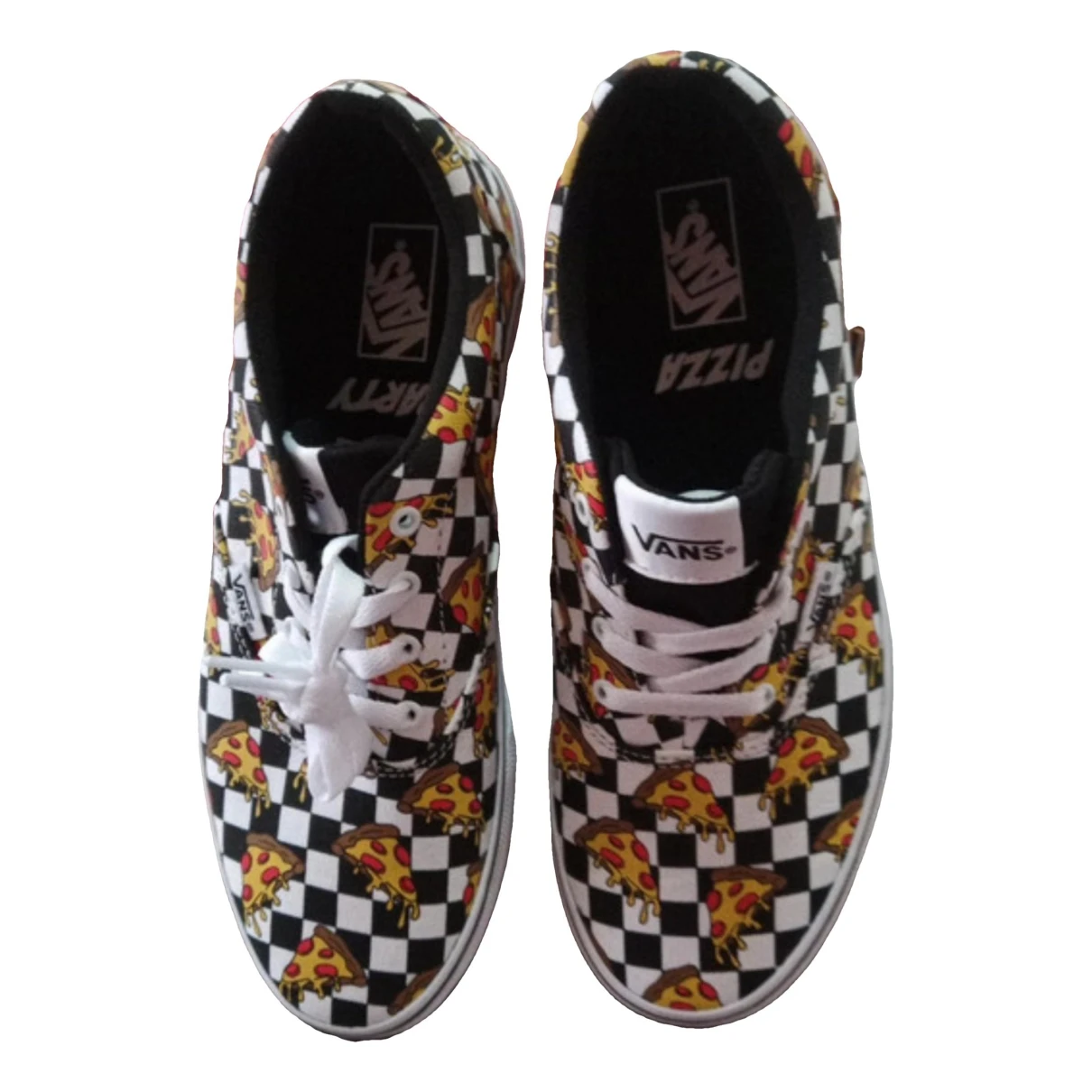 Pre-owned Vans Cloth Trainers In Multicolour