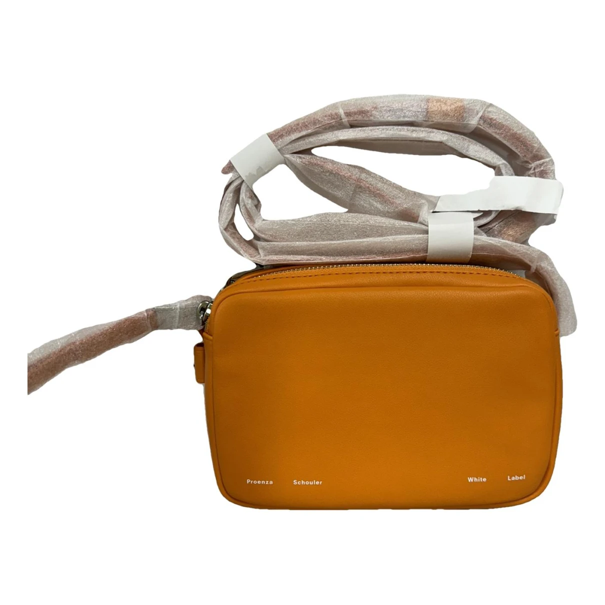 Pre-owned Proenza Schouler Leather Crossbody Bag In Orange