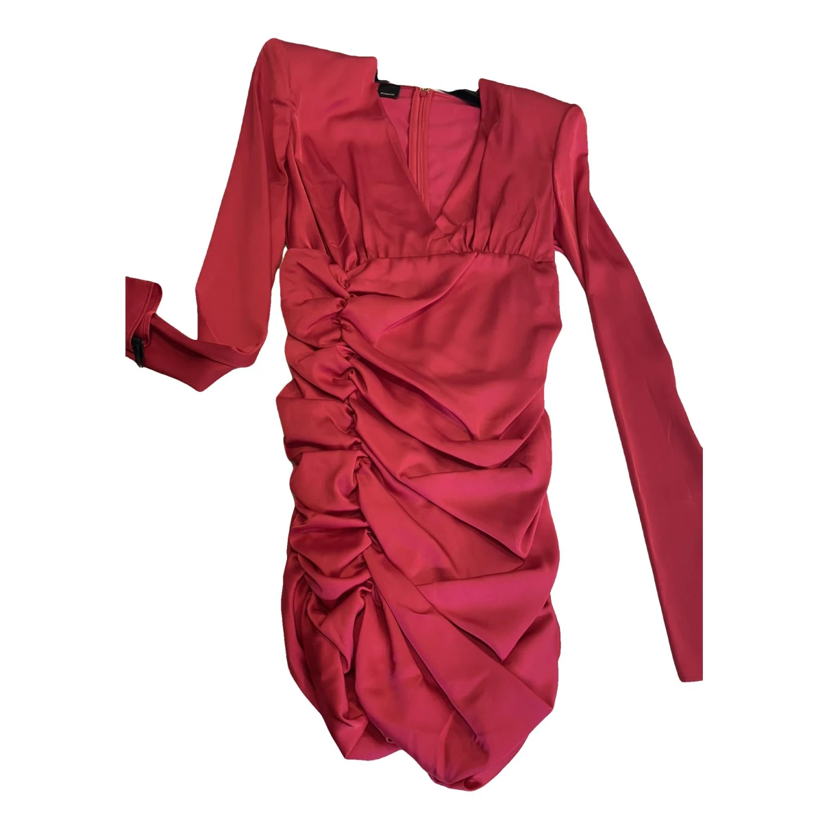Pre-owned Pinko Mini Dress In Red
