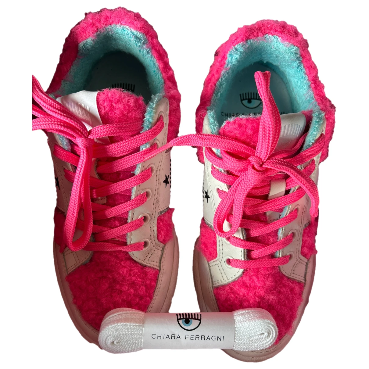 Pre-owned Chiara Ferragni Leather Trainers In Other