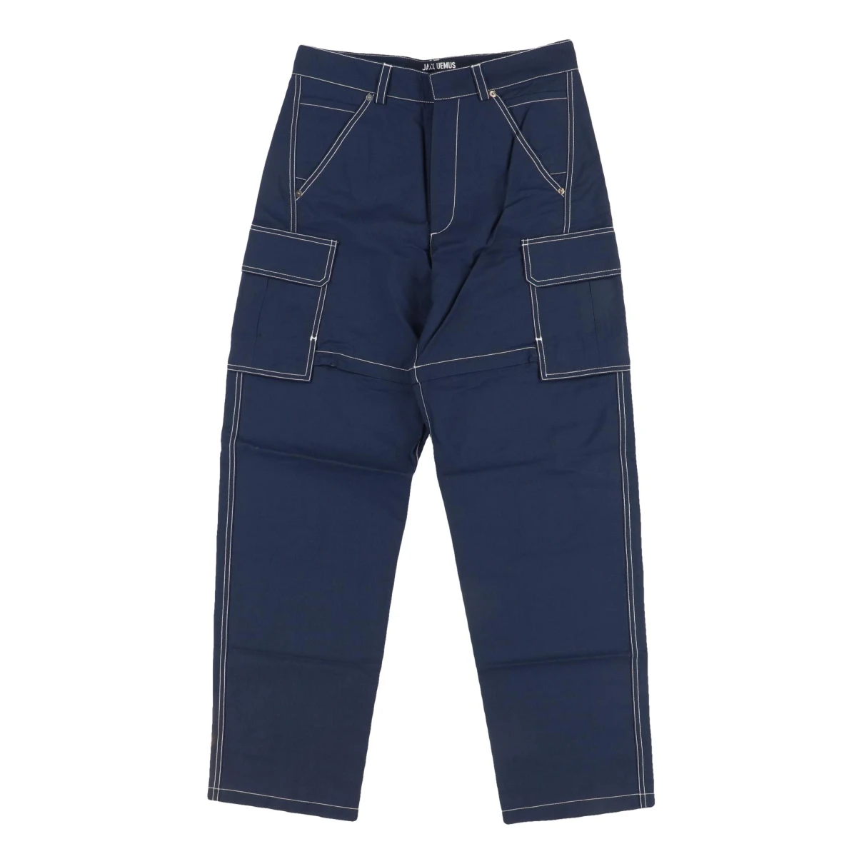 Pre-owned Jacquemus Trousers In Blue