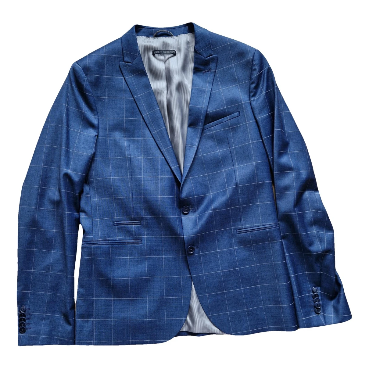 Pre-owned Drykorn Wool Suit In Blue