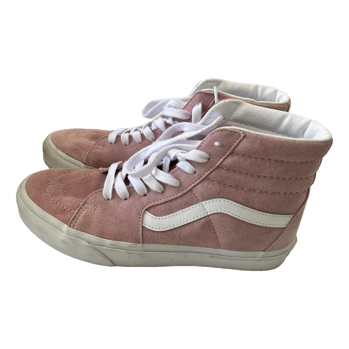 Pre-owned Vans Trainers In Pink